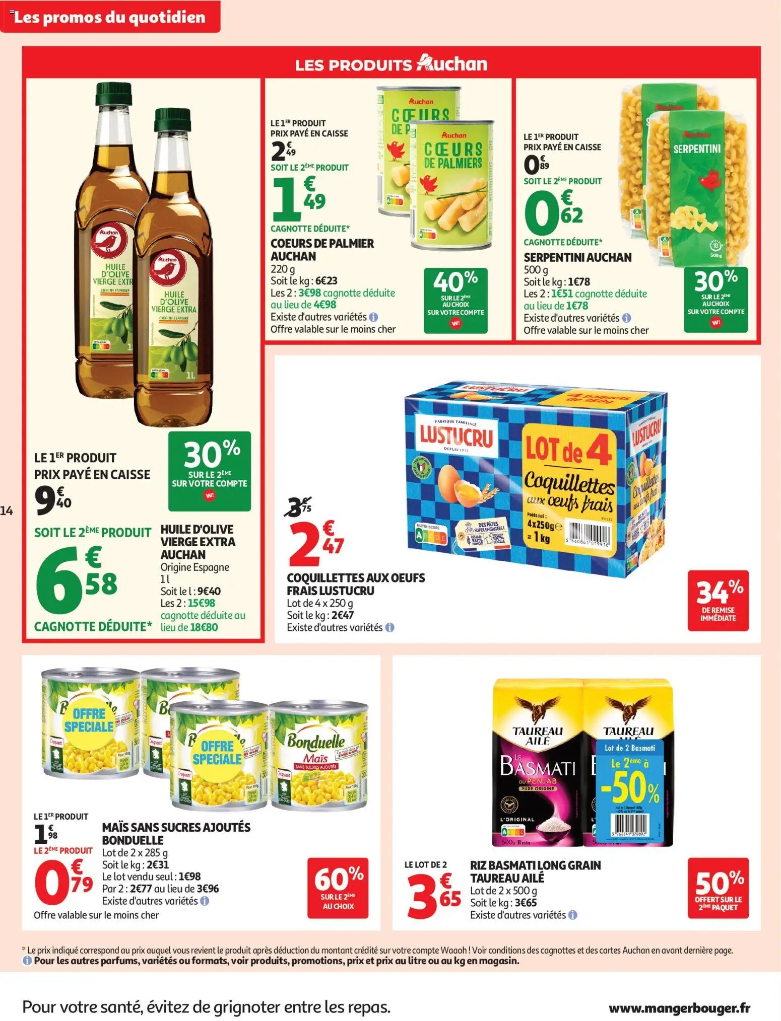 Auchan folder van 11.08.2026 Auchan Rentrée prix KO supers