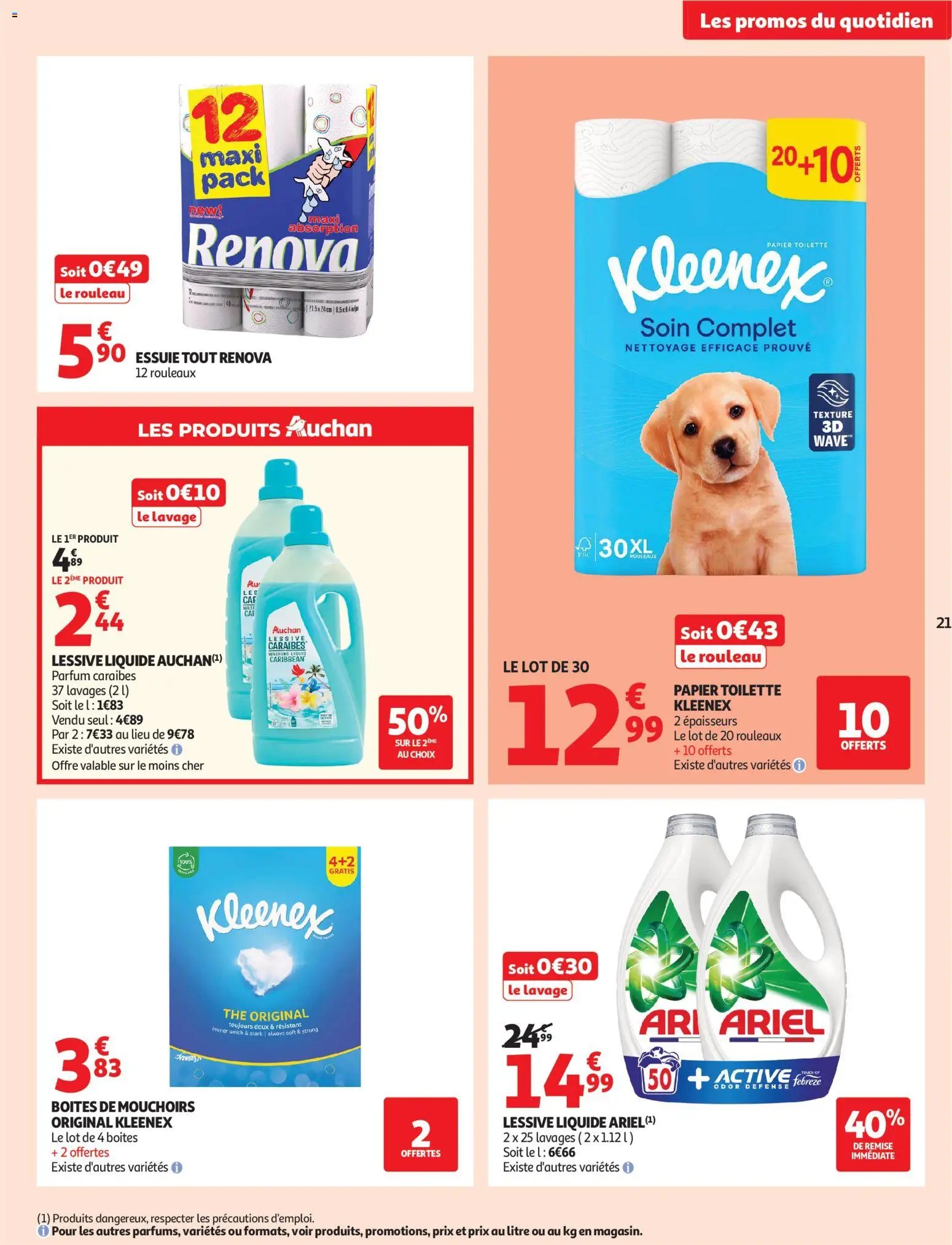 Auchan folder van 11.08.2026 Auchan Rentrée prix KO supers
