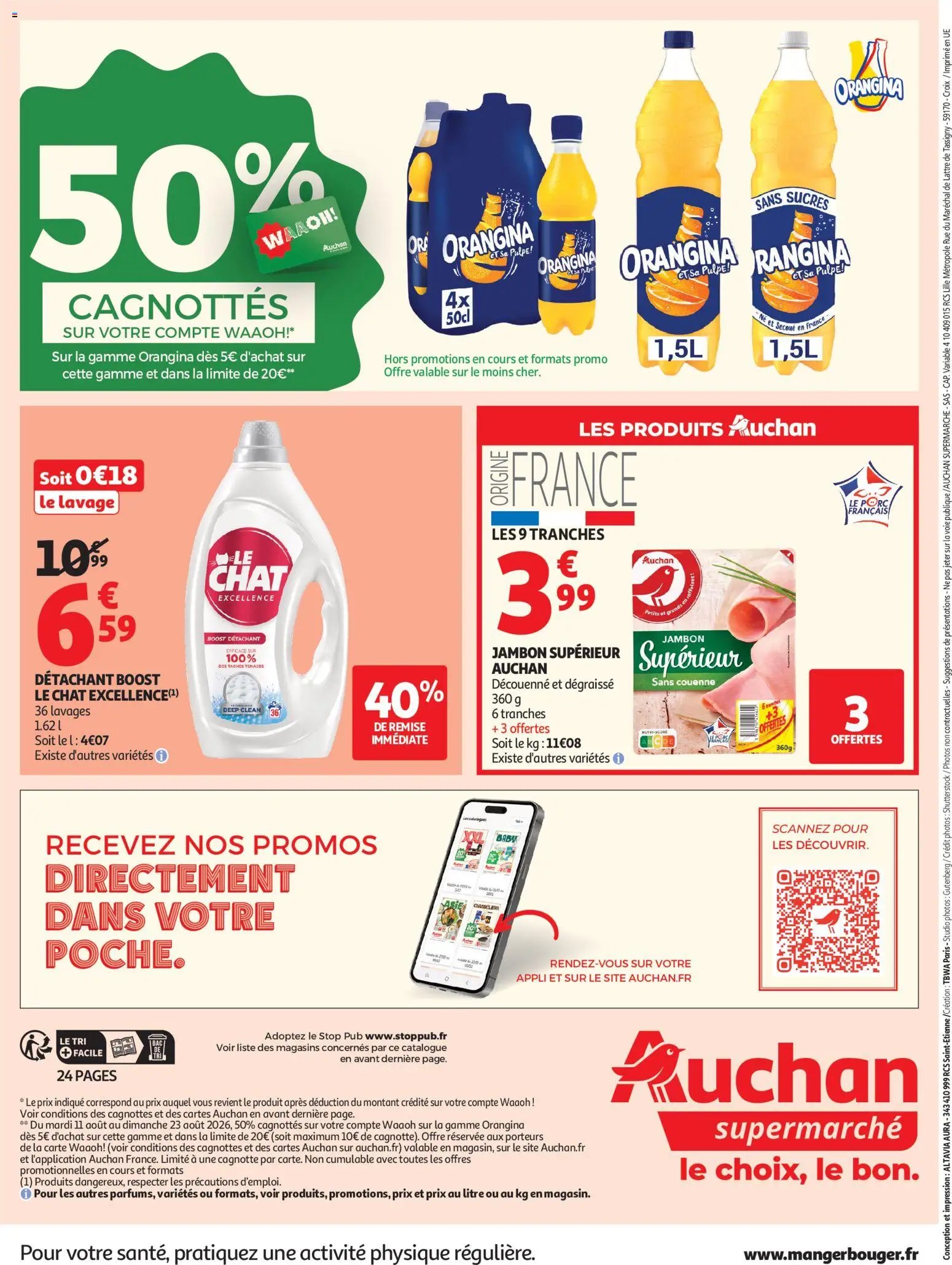 Auchan folder van 11.08.2026 Auchan Rentrée prix KO supers