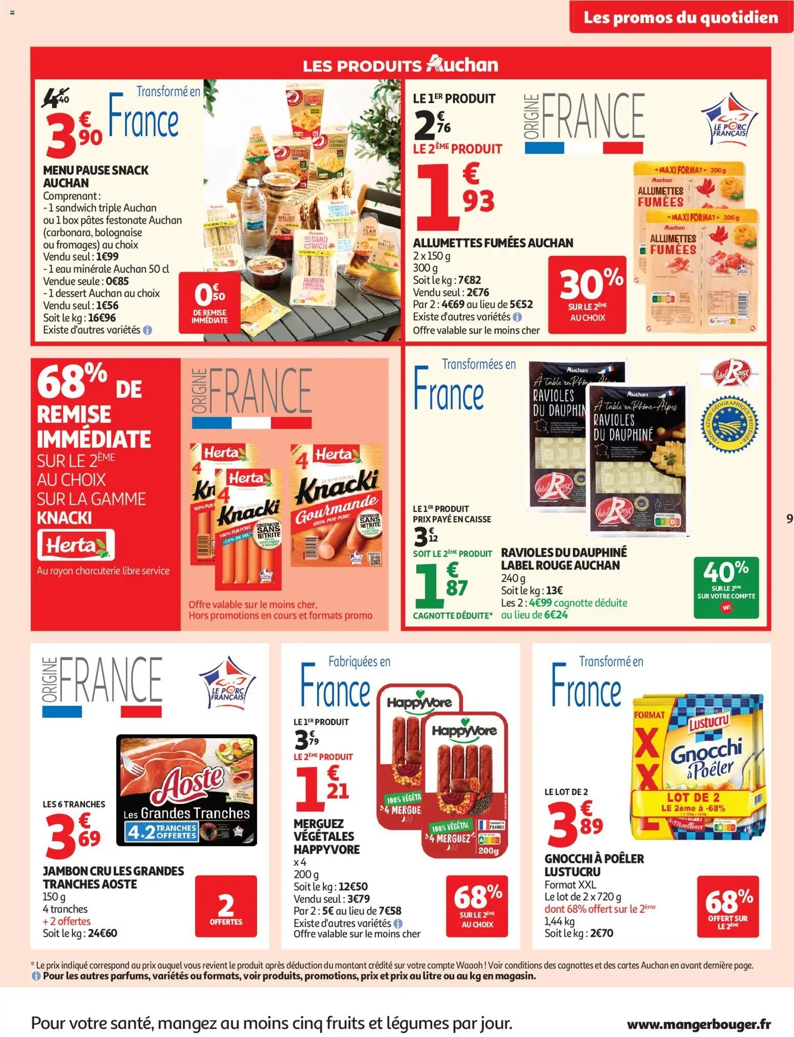 Auchan folder van 11.08.2026 Auchan Rentrée prix KO supers