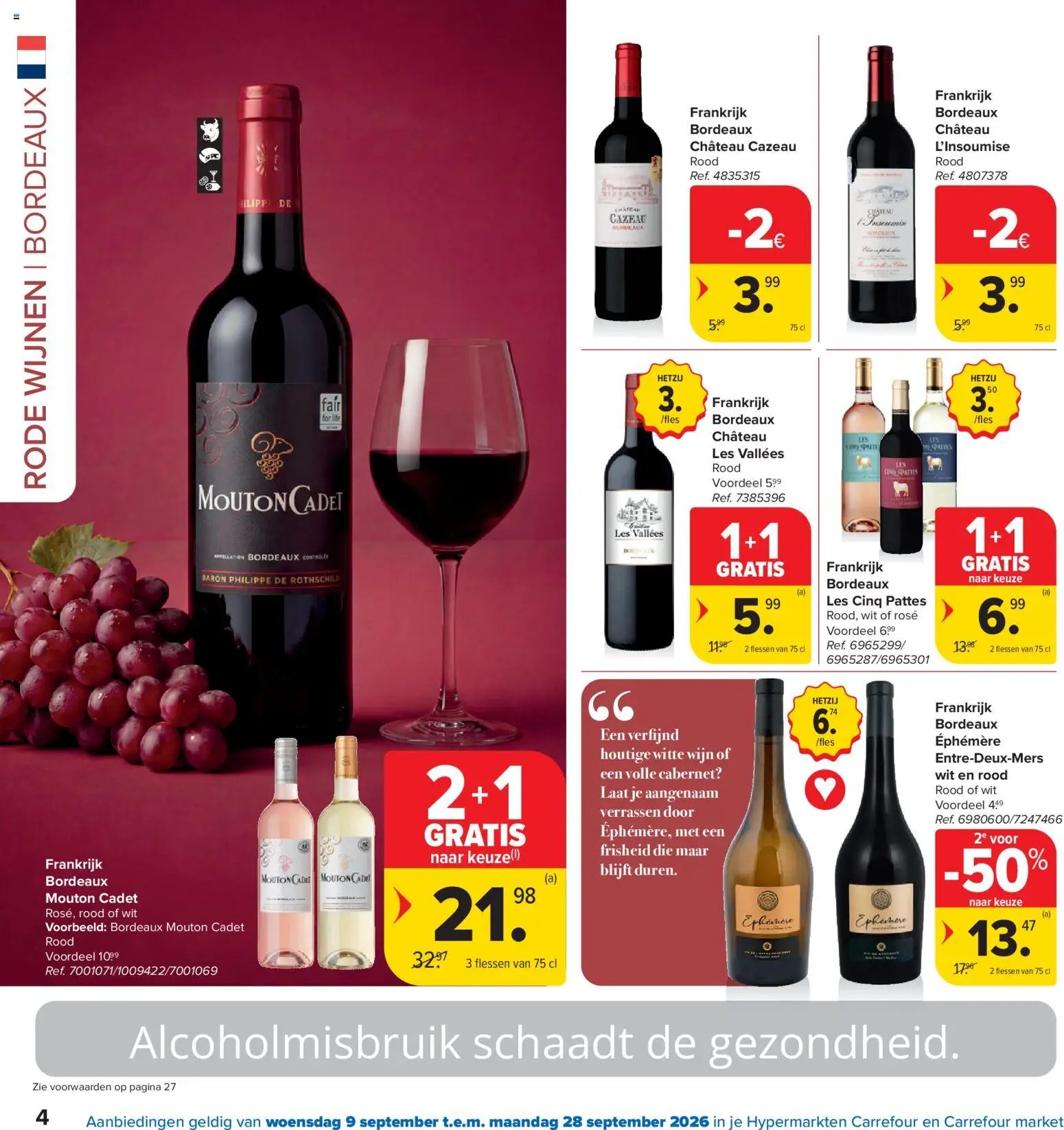 Carrefour market folder van 09.09.2026 Carrefour market Wijnfestivaal