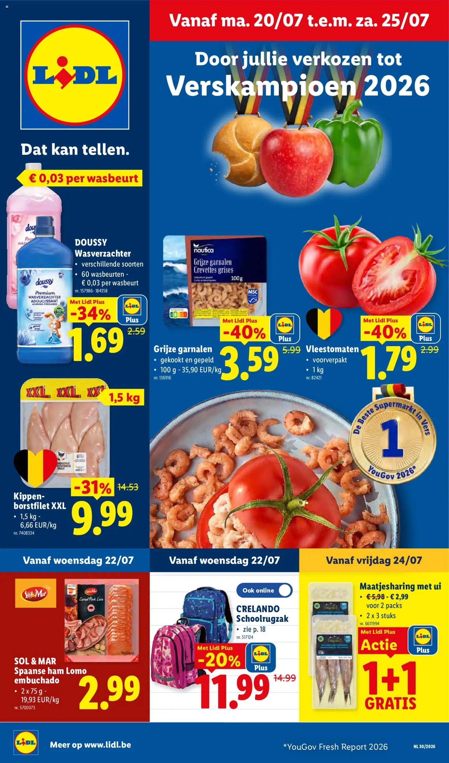 Lidl folder van 20.07.2026 Lidl Folder week 30