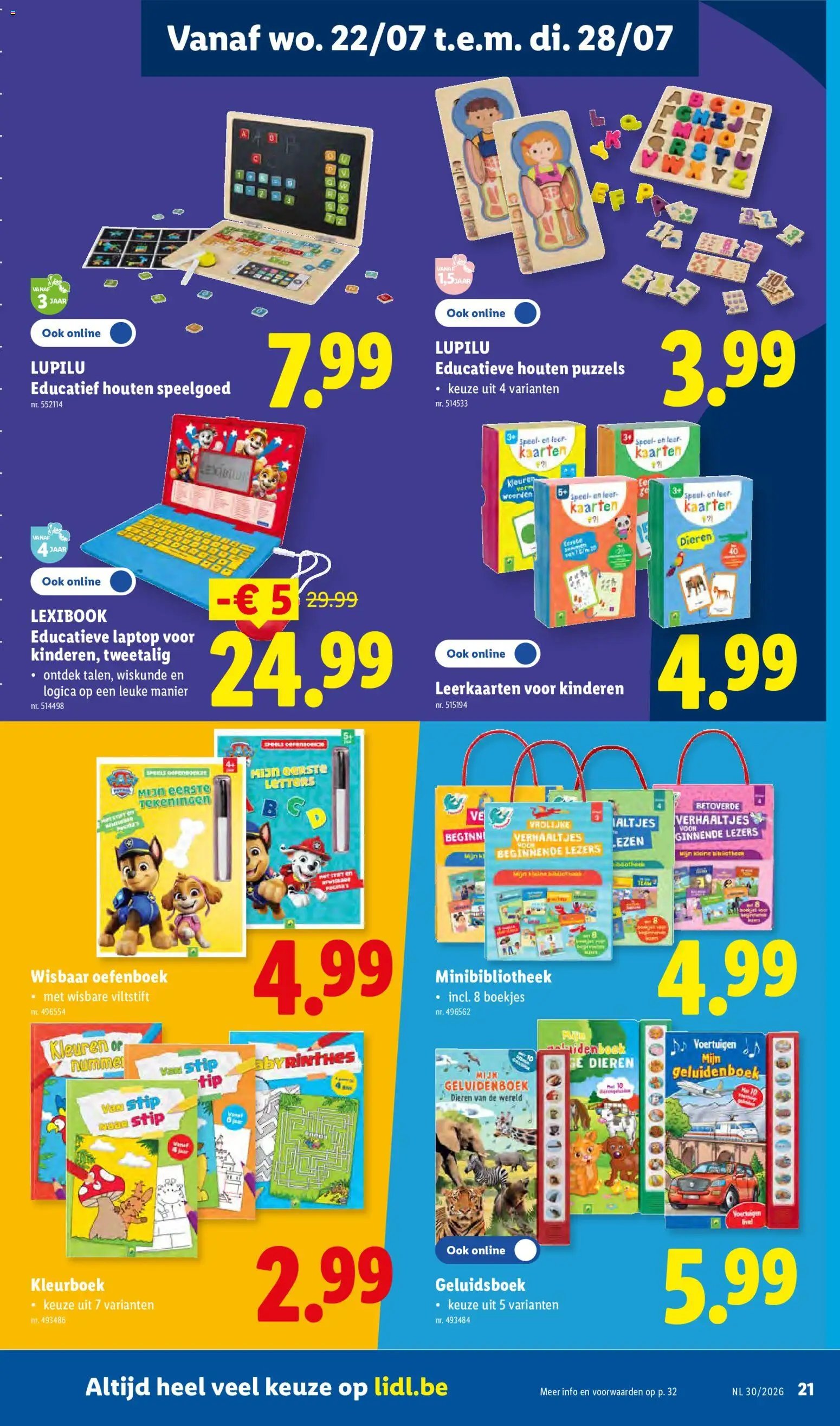 Lidl folder van 20.07.2026 Lidl Folder week 30
