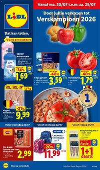 Lidl folder van 20.07.2026 Lidl Folder week 30