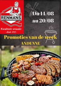Renmans folder van 14.08.2026 Renmans Folder / Publicité
