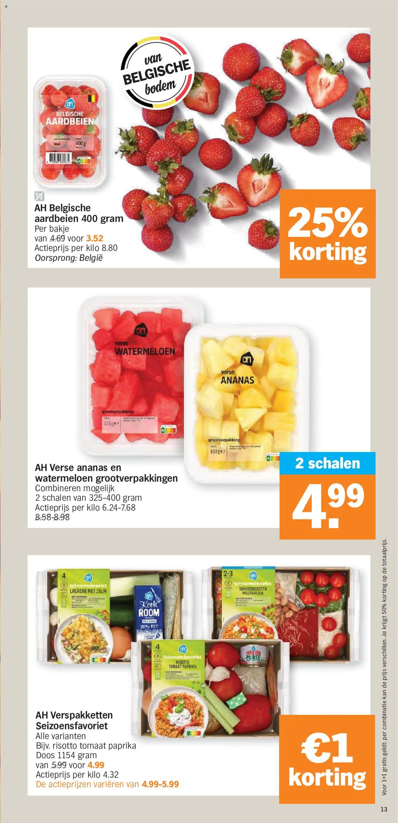 Albert Heijn folder van 15.06.2026 Albert Heijn Folder week / de la semaine 25omruil