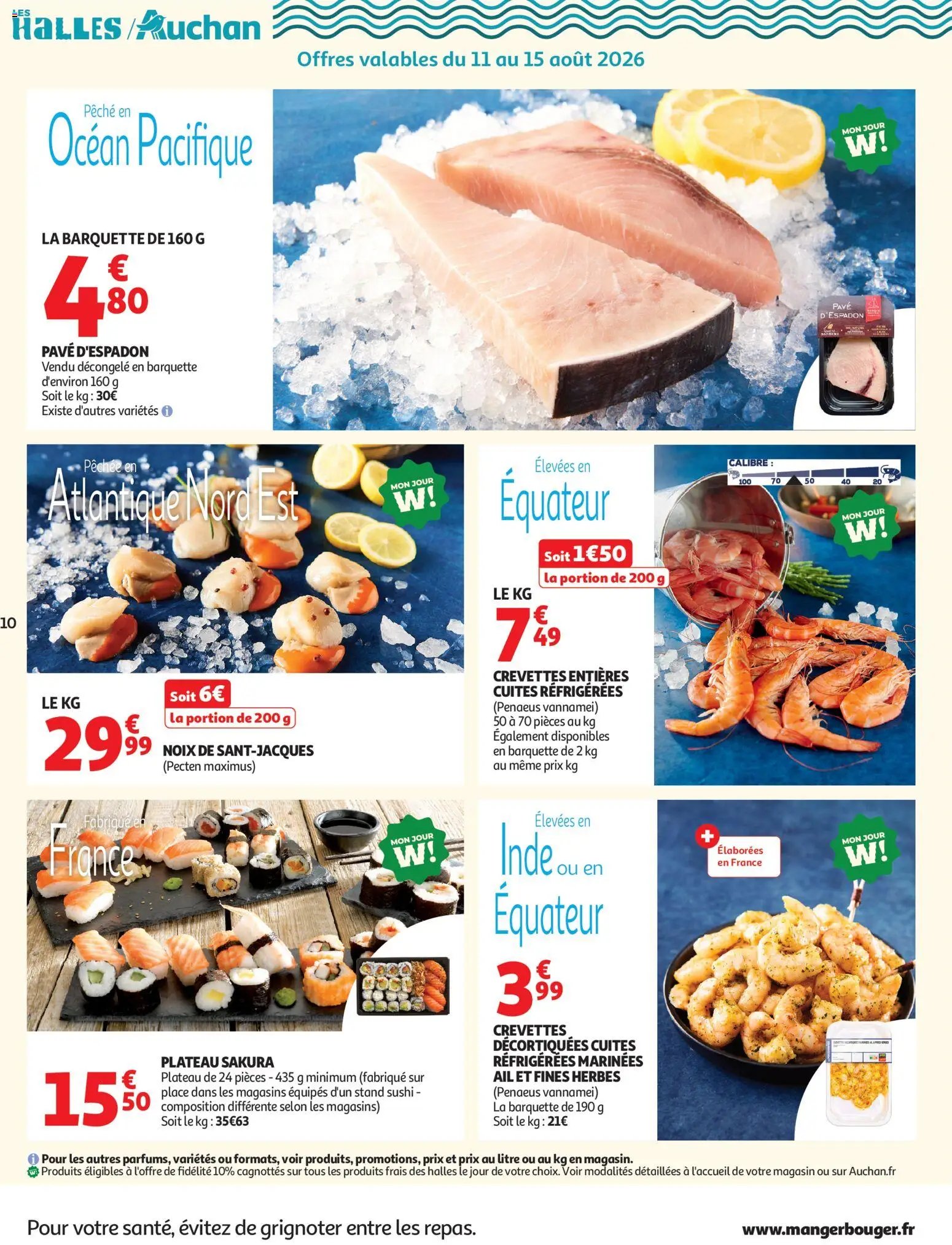 Auchan folder van 11.08.2026 Auchan Rentrée prix KO hypers