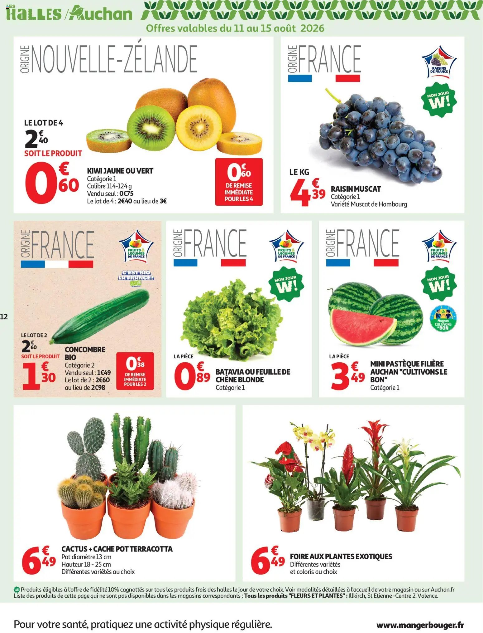 Auchan folder van 11.08.2026 Auchan Rentrée prix KO hypers