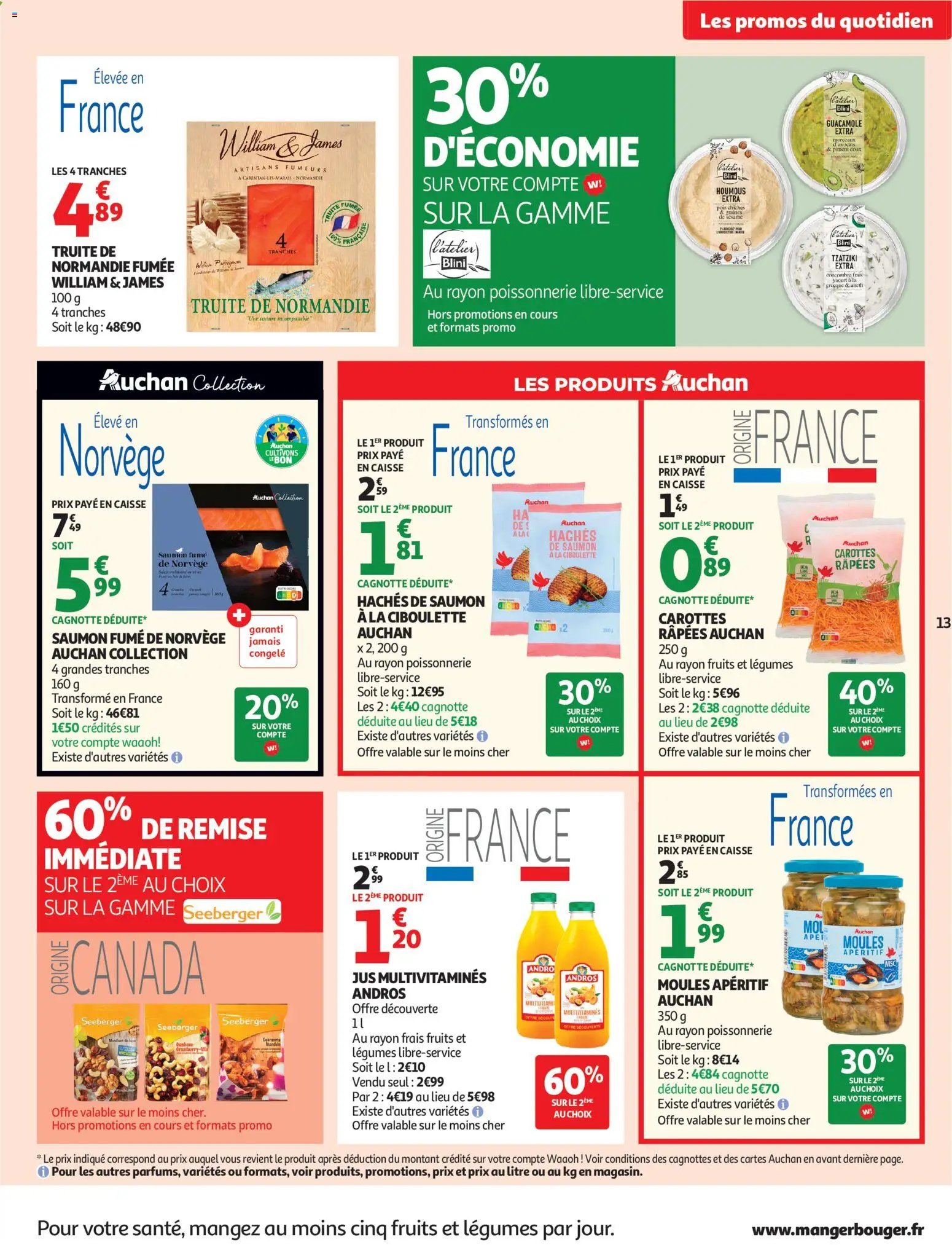 Auchan folder van 11.08.2026 Auchan Rentrée prix KO hypers
