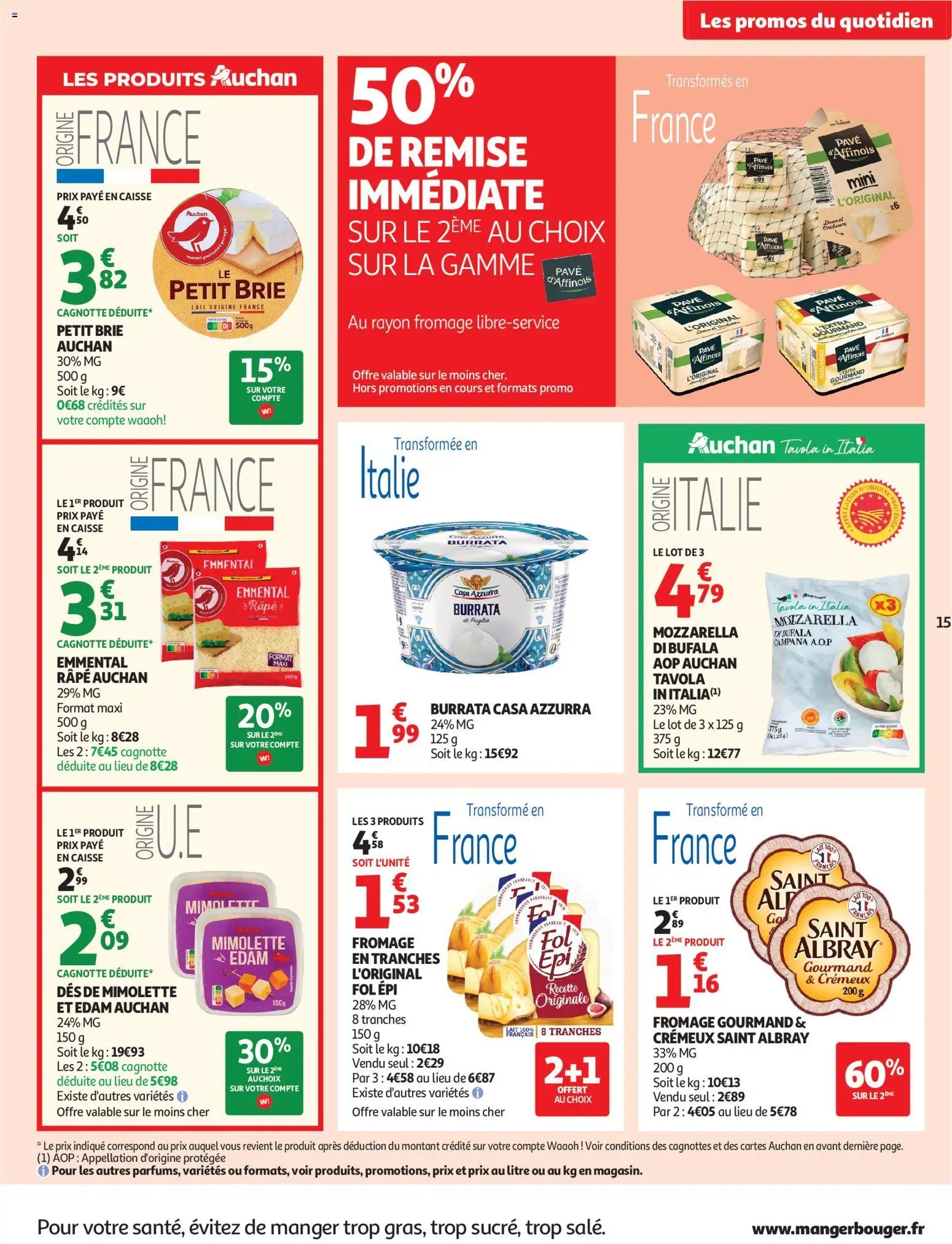 Auchan folder van 11.08.2026 Auchan Rentrée prix KO hypers