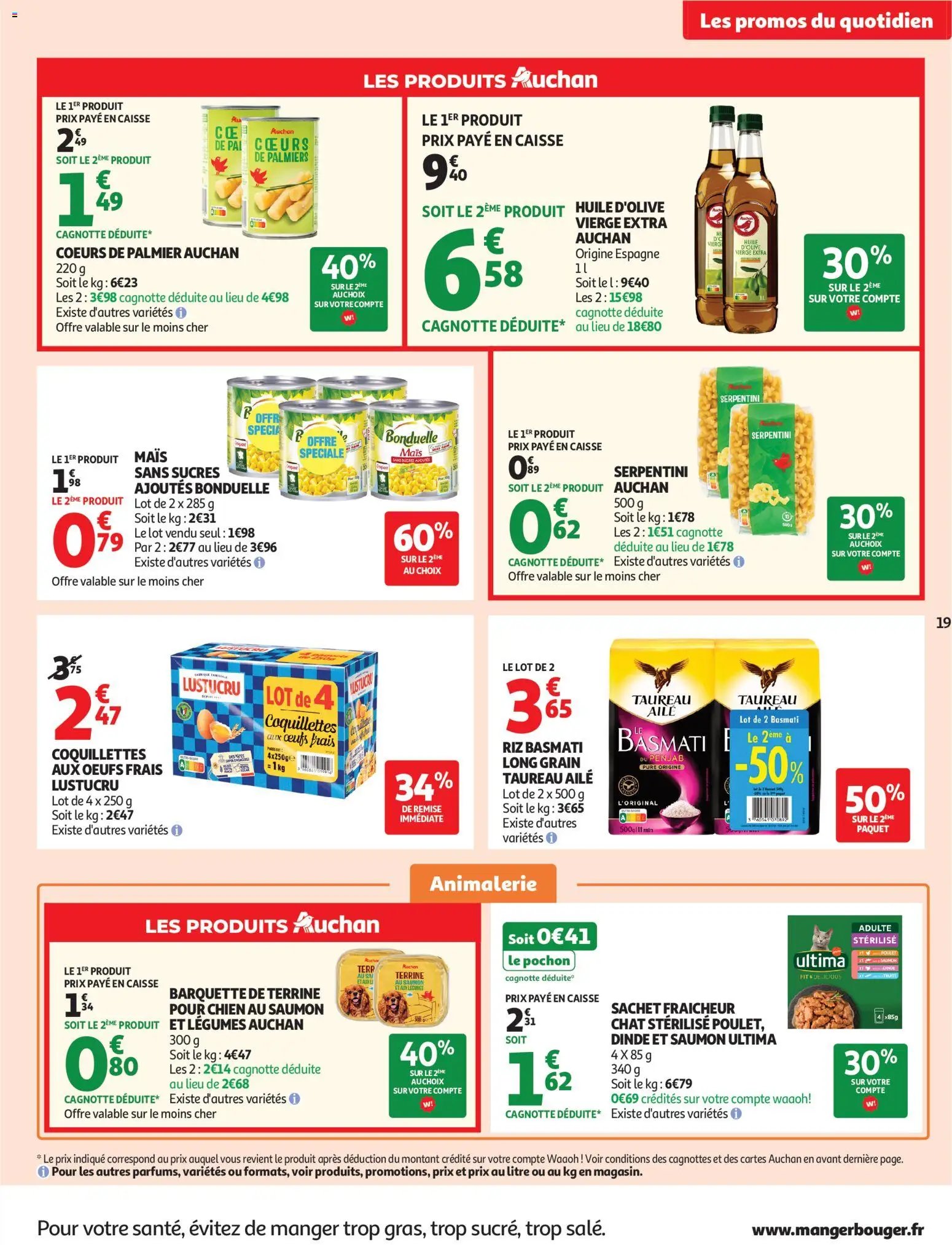 Auchan folder van 11.08.2026 Auchan Rentrée prix KO hypers