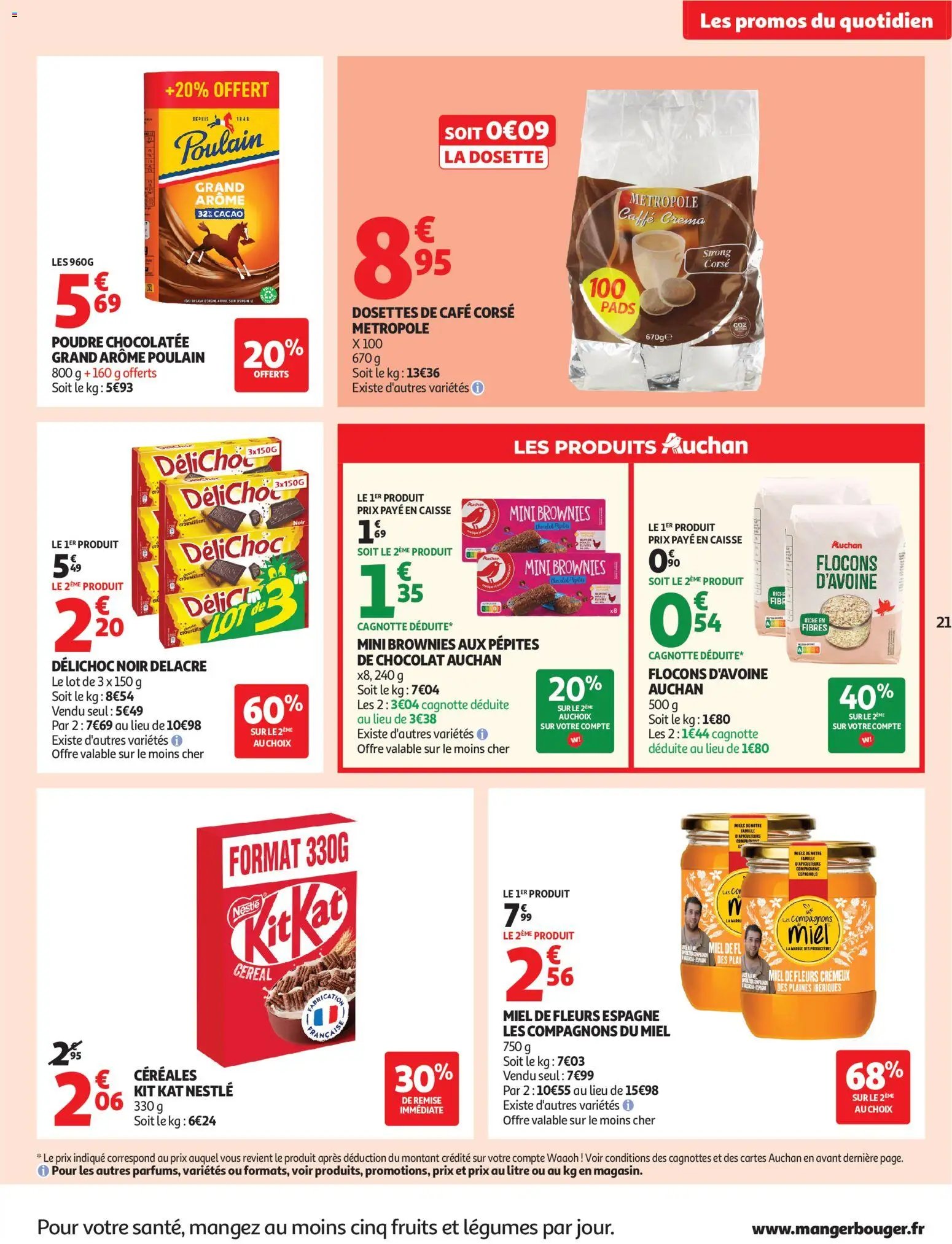 Auchan folder van 11.08.2026 Auchan Rentrée prix KO hypers