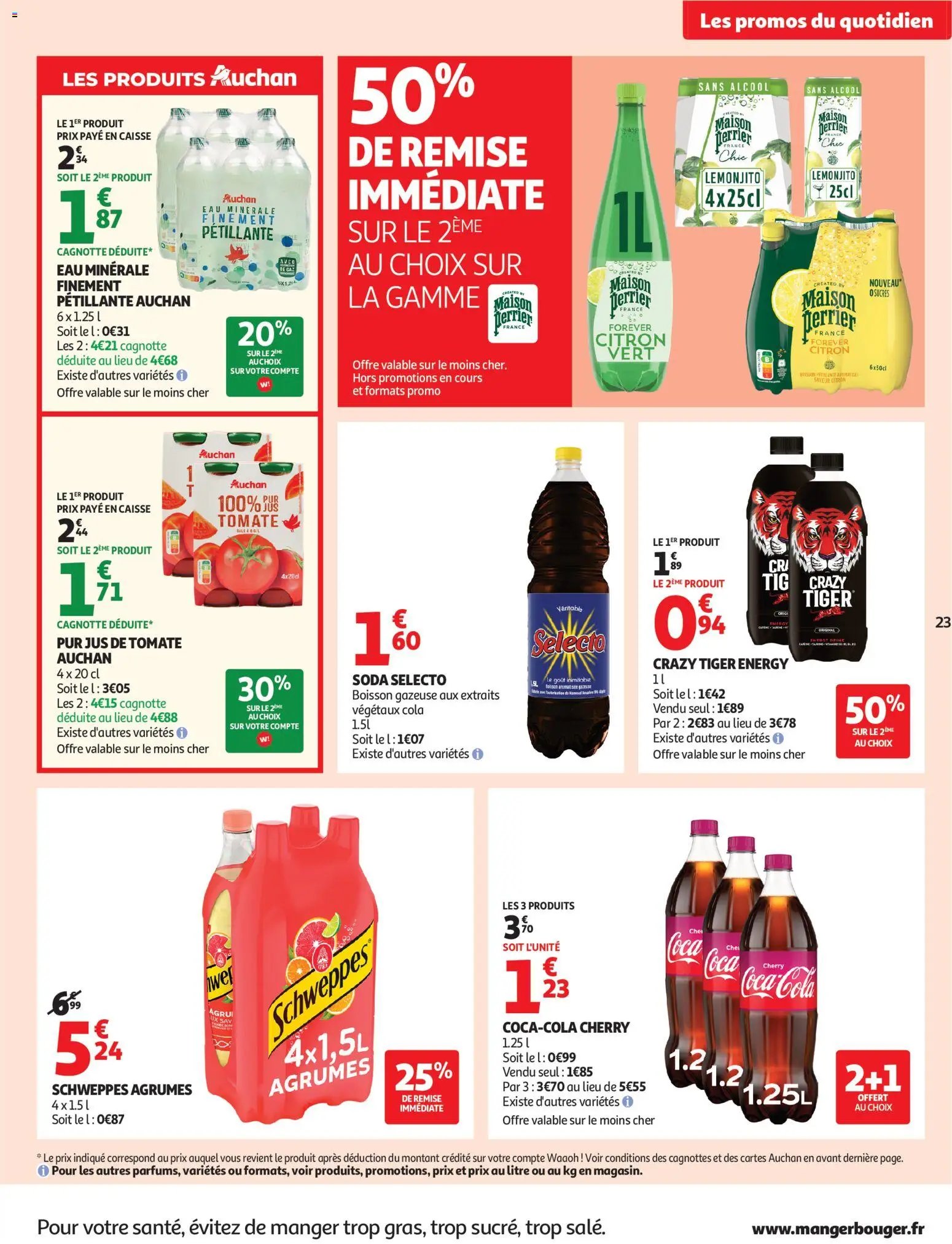 Auchan folder van 11.08.2026 Auchan Rentrée prix KO hypers