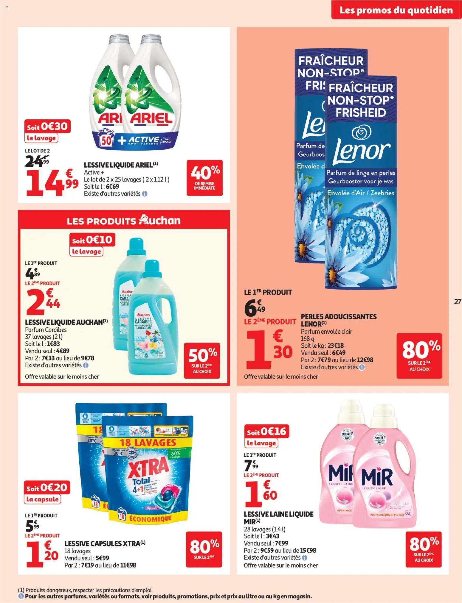 Auchan folder van 11.08.2026 Auchan Rentrée prix KO hypers