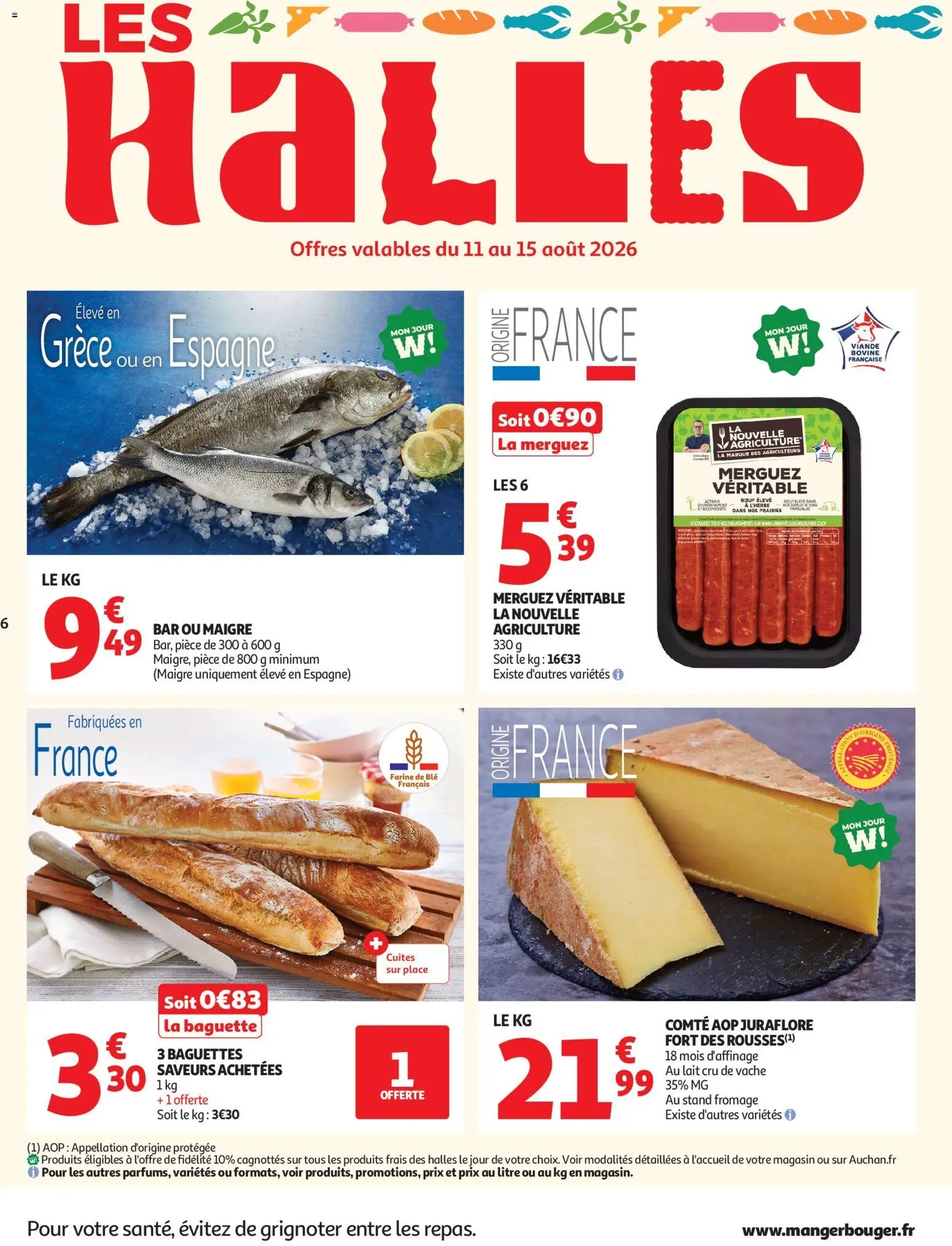 Auchan folder van 11.08.2026 Auchan Rentrée prix KO hypers