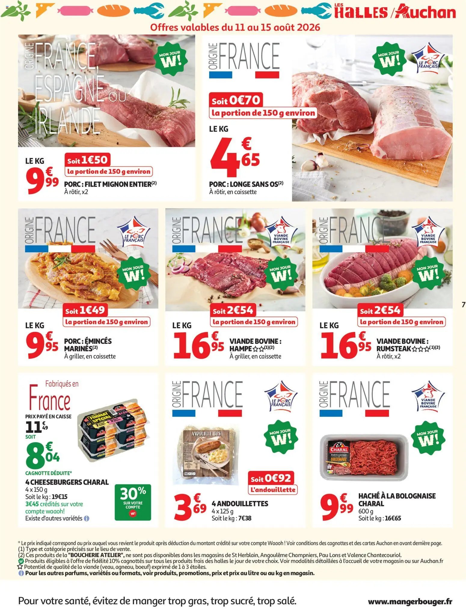 Auchan folder van 11.08.2026 Auchan Rentrée prix KO hypers