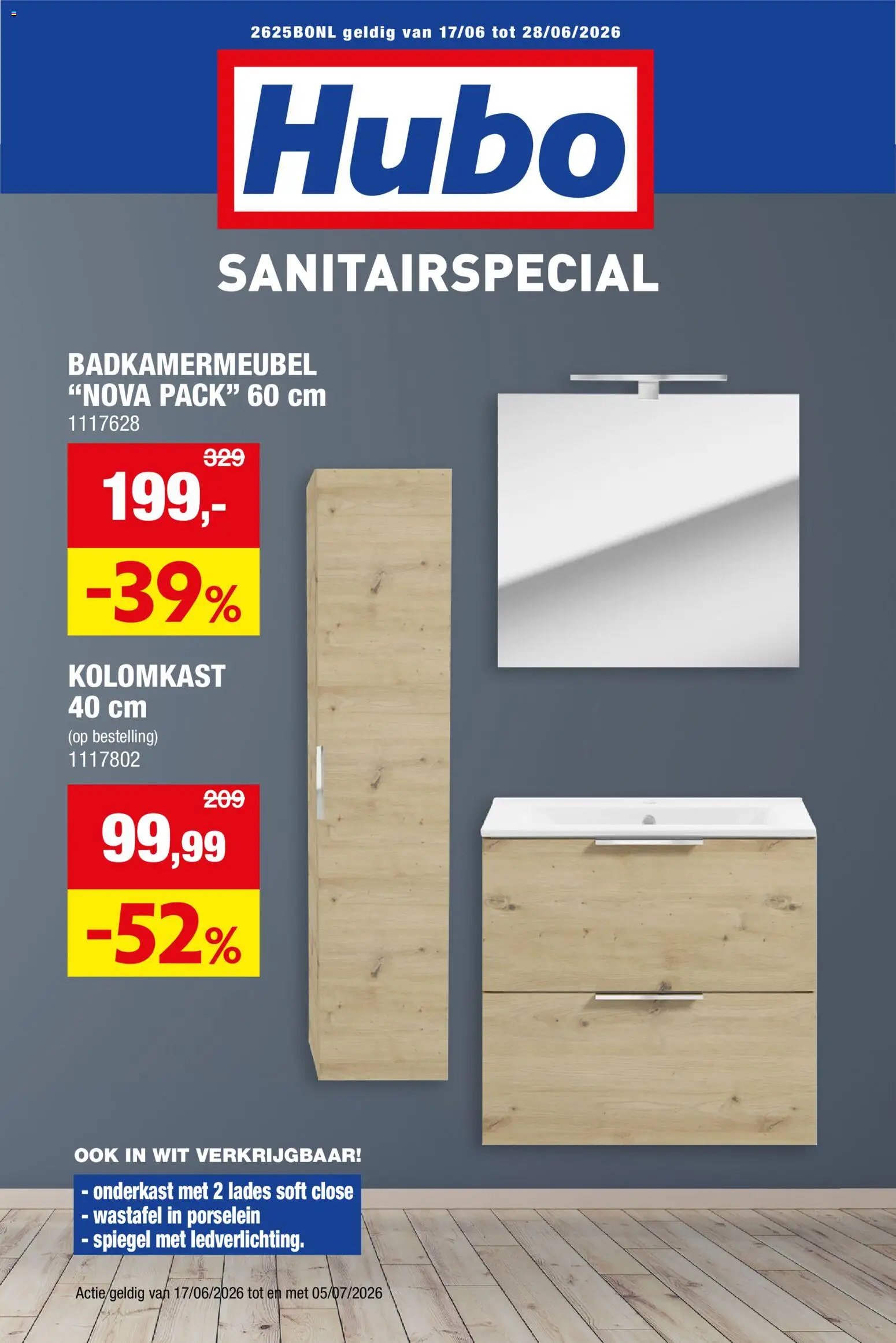 Hubo folder van 17.06.2026 Hubo Folder Sanitairspecial
