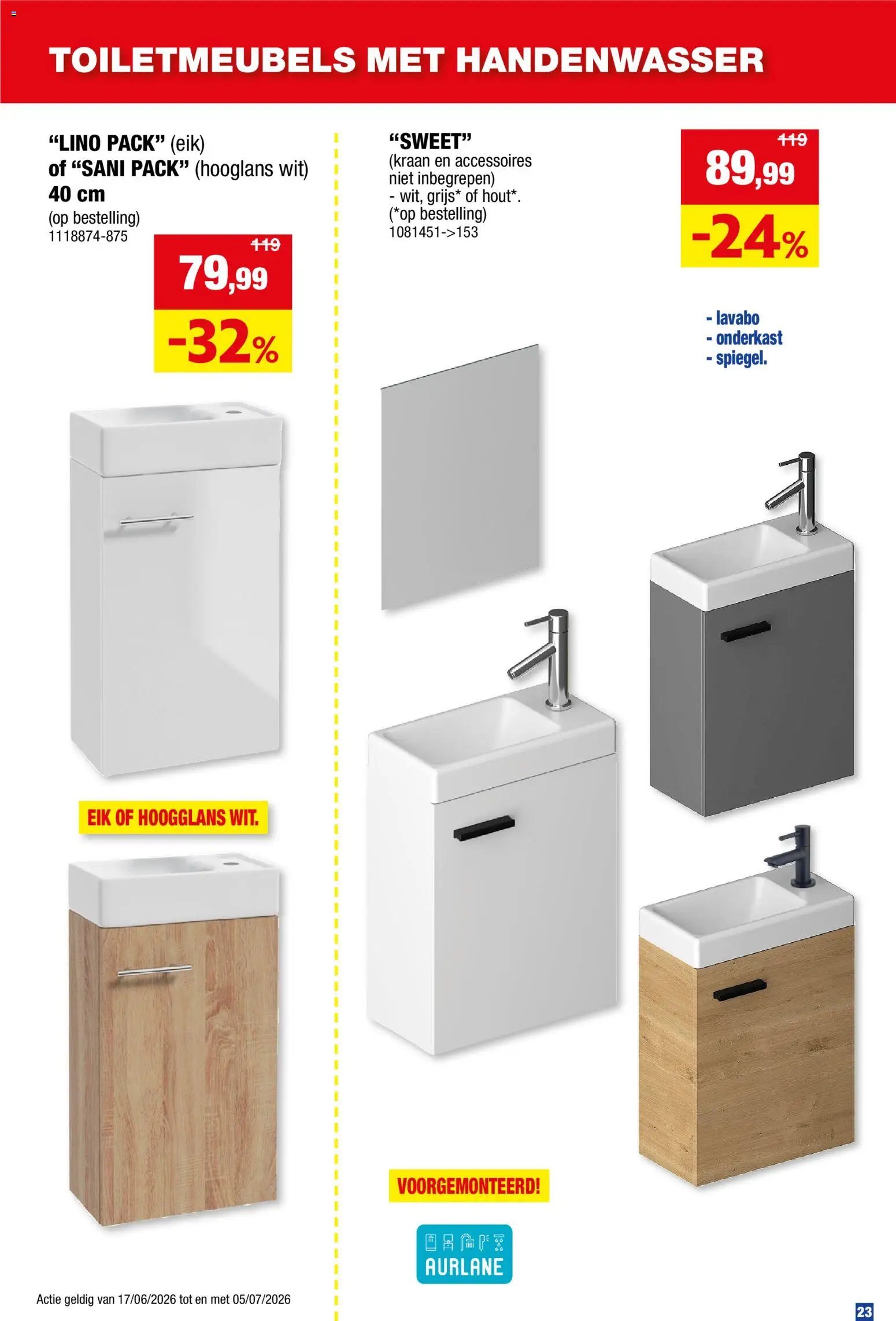 Hubo folder van 17.06.2026 Hubo Folder Sanitairspecial