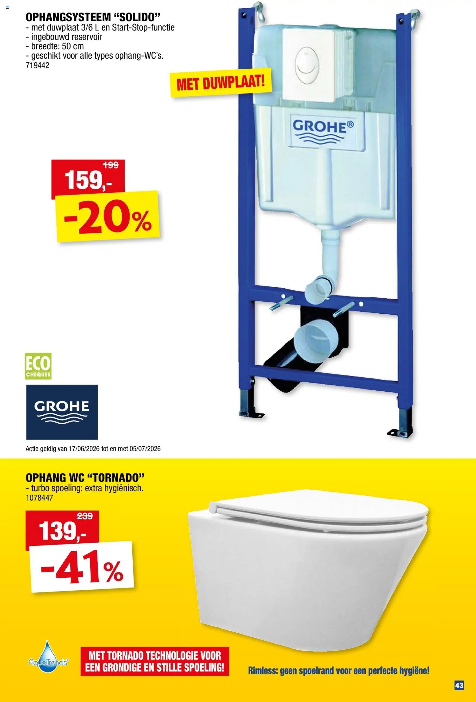 Hubo folder van 17.06.2026 Hubo Folder Sanitairspecial