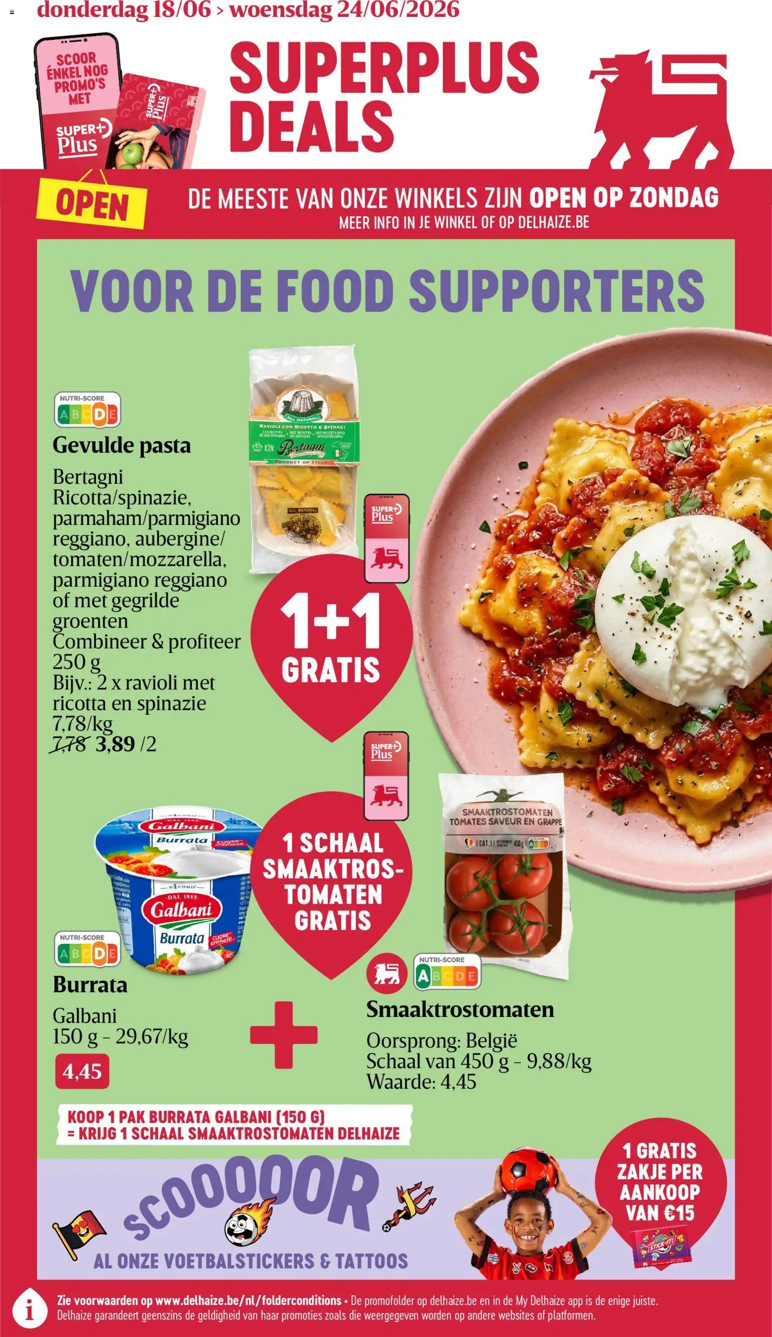 Delhaize folder van 18.06.2026 Delhaize Folder week 25