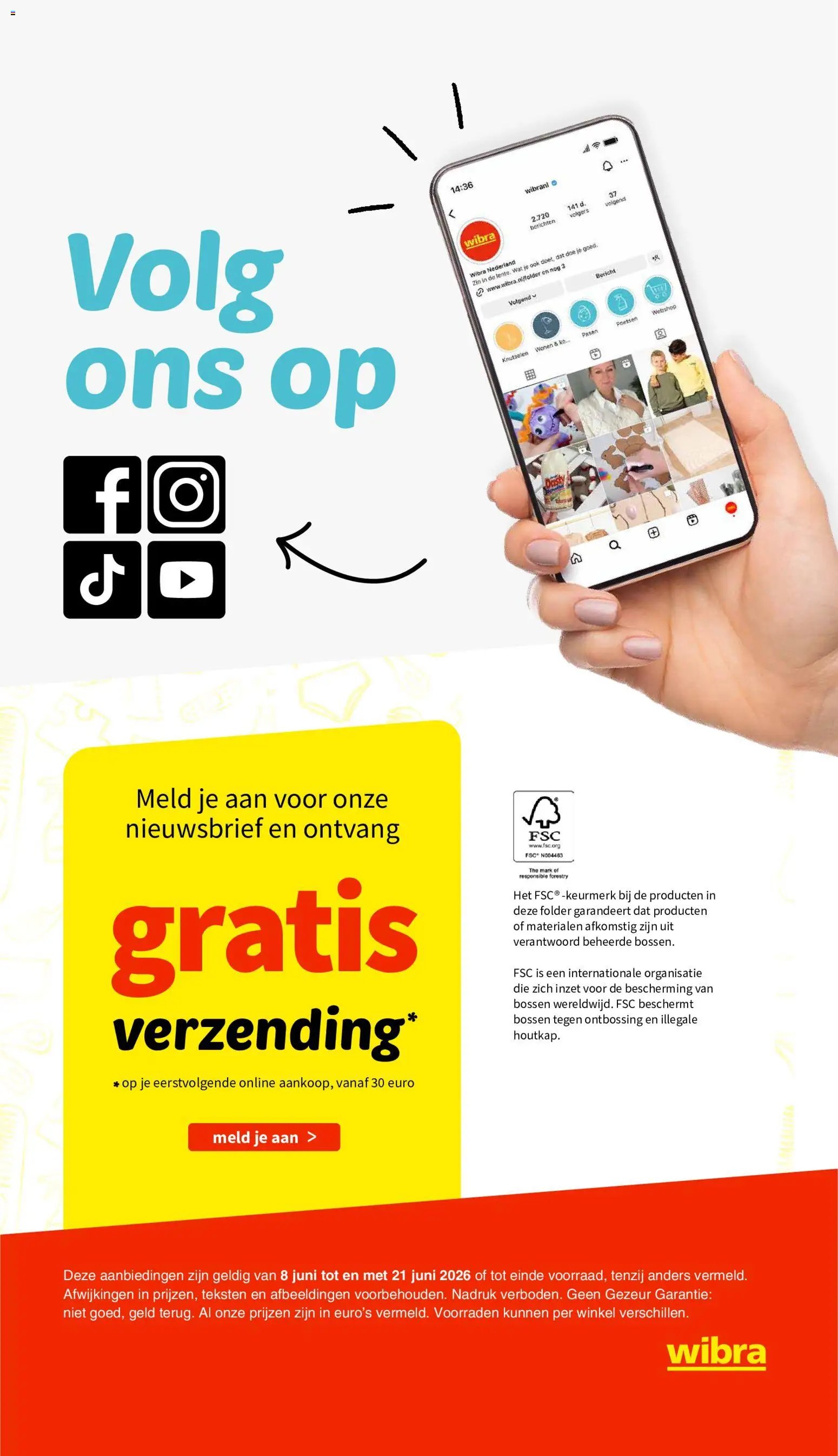 Wibra folder van 08.06.2026 Wibra Folder
