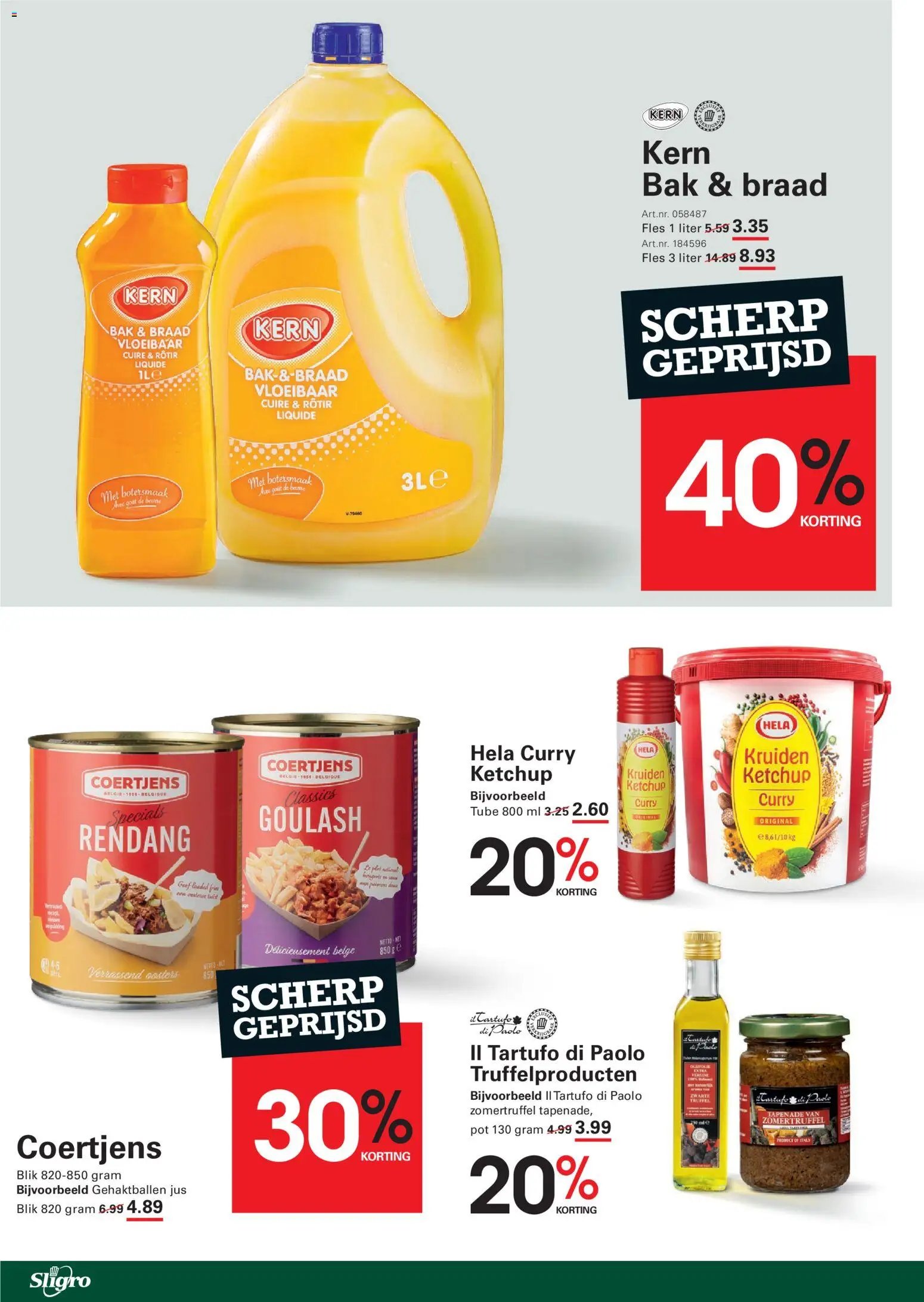 Sligro folder vanaf 19/10/2026