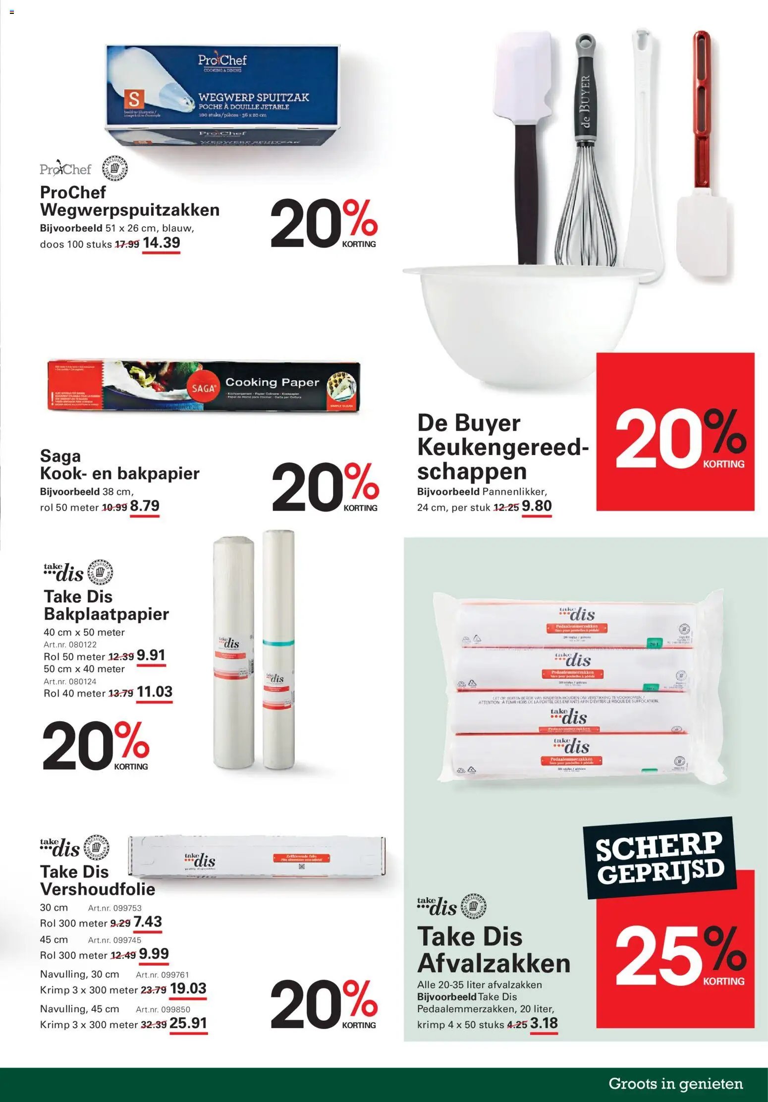 Sligro folder vanaf 19/10/2026