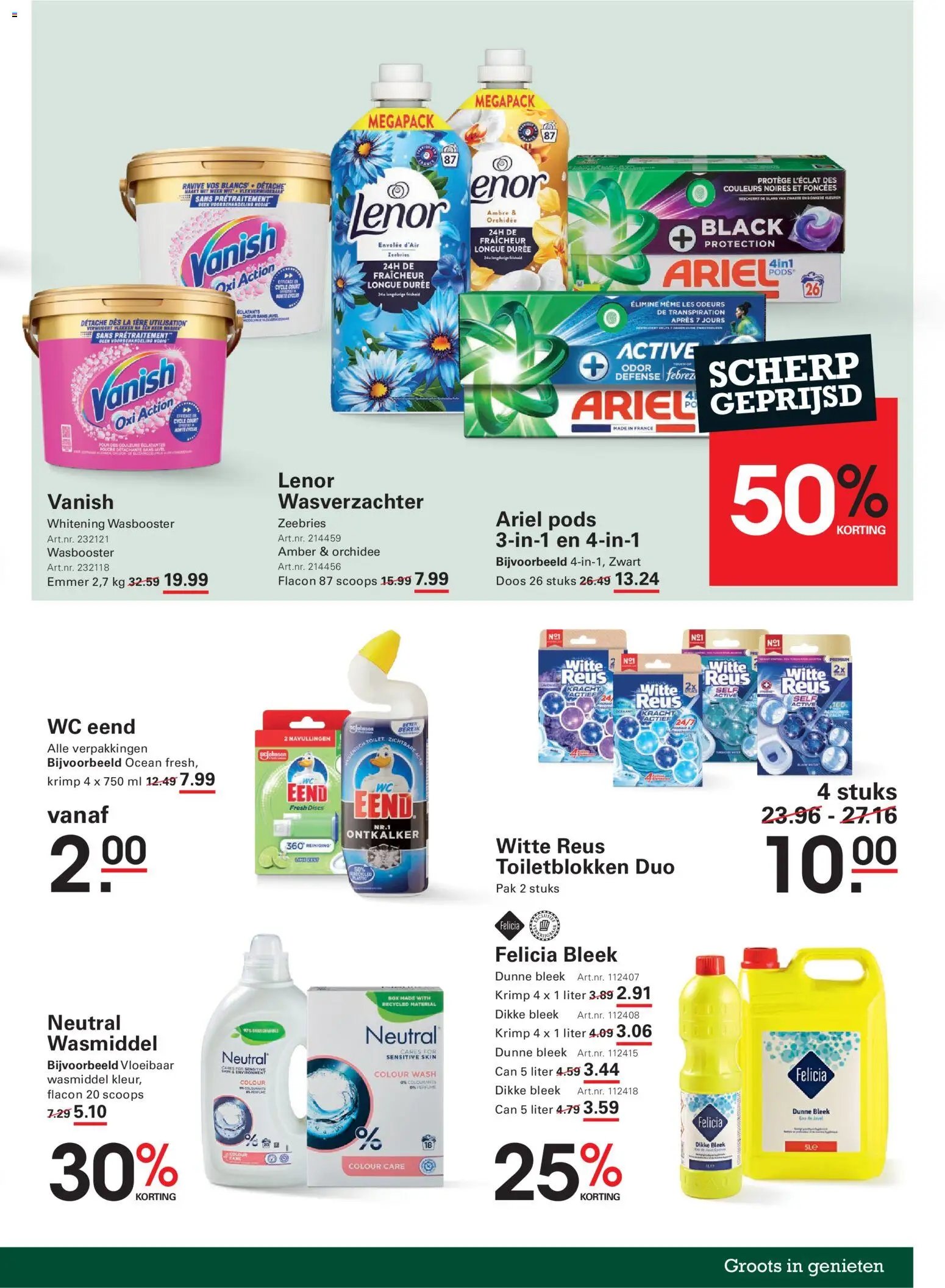 Sligro folder vanaf 19/10/2026