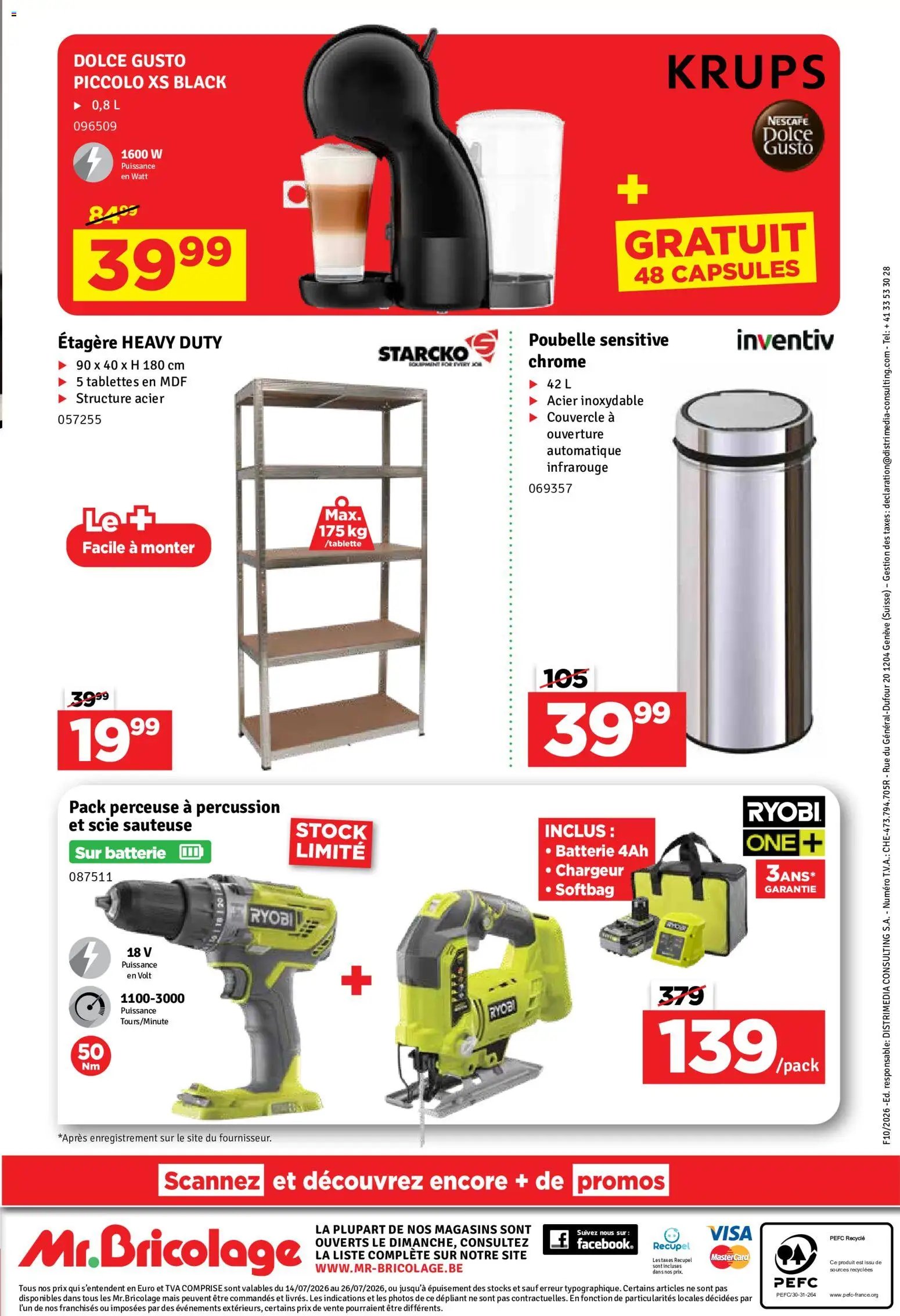 Mr Bricolage folder van 17.07.2026 Mr Bricolage Folder / Publicité
