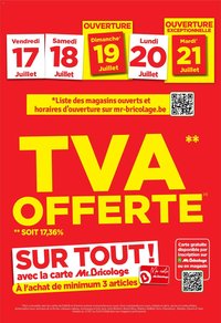 Mr Bricolage folder van 17.07.2026 Mr Bricolage Folder / Publicité