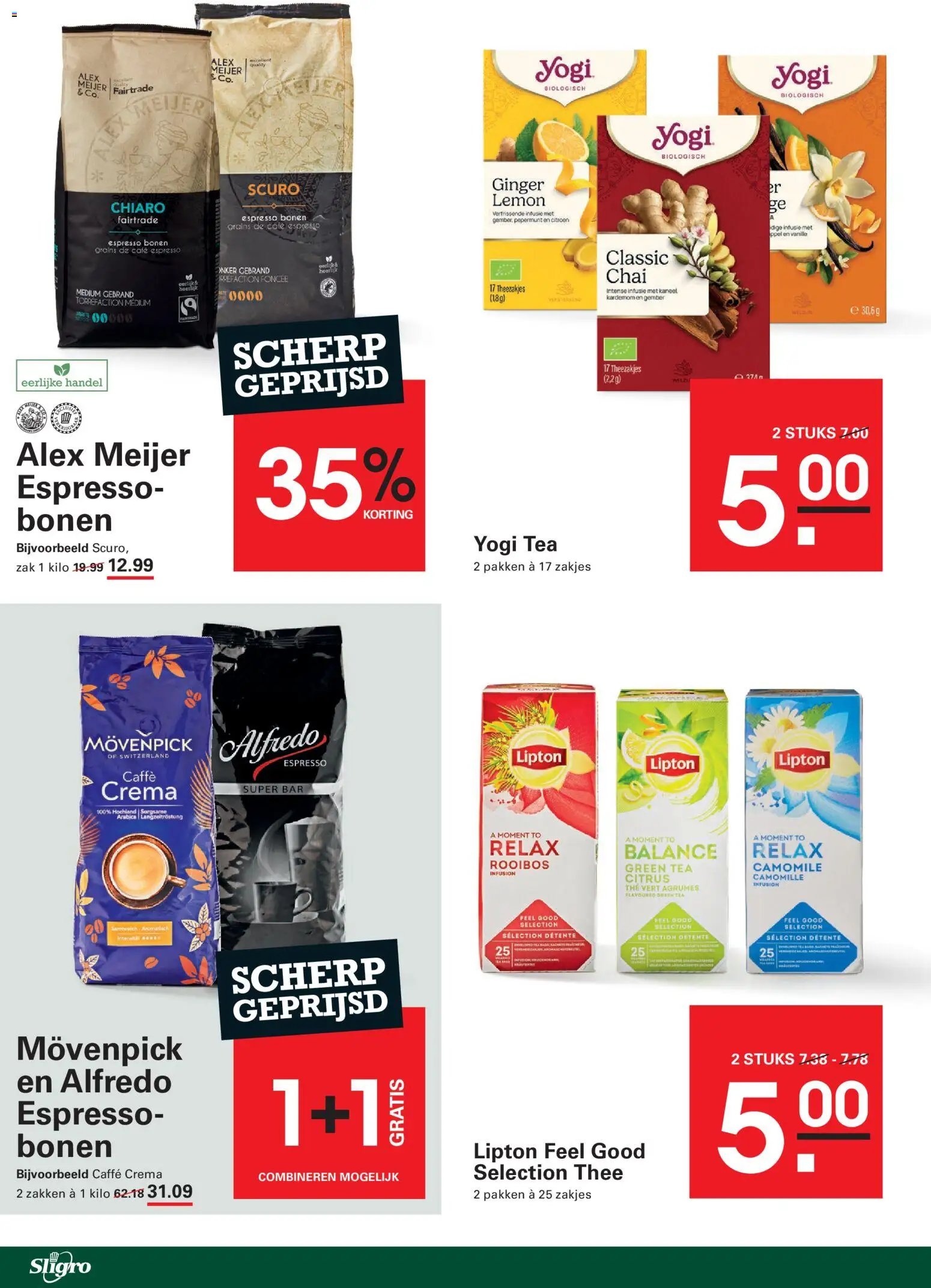 Sligro folder vanaf 15/10/2026