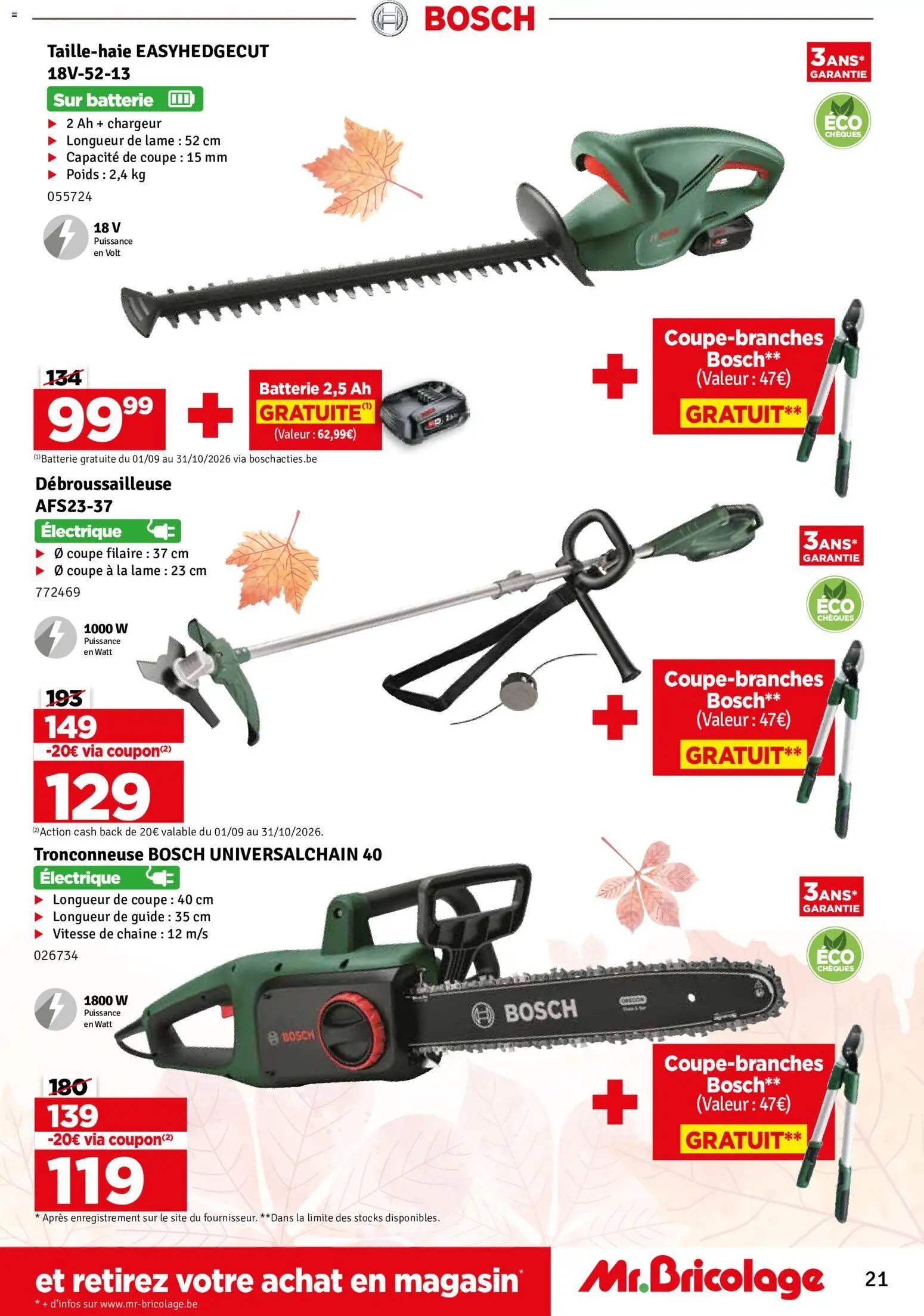 Mr Bricolage folder van 06.10.2026 Mr Bricolage Folder