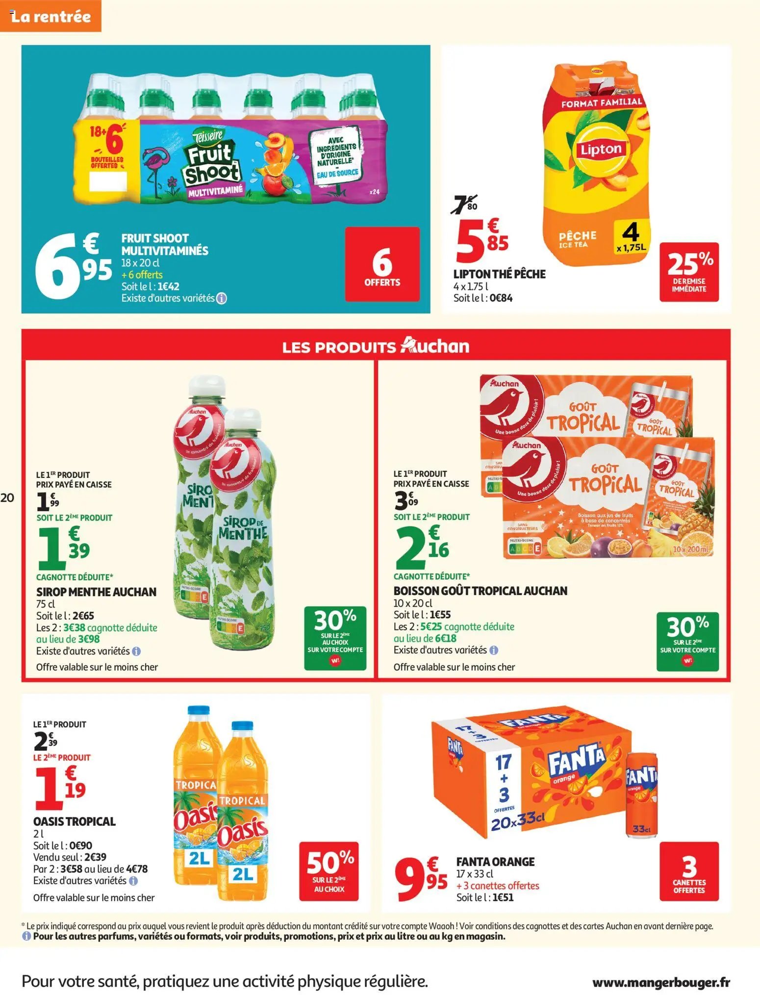 Auchan folder van 25.08.2026 Auchan Folder / Publicité