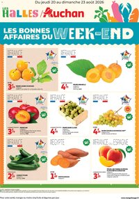Auchan folder van 20.08.2026 Auchan Bons plans du week end