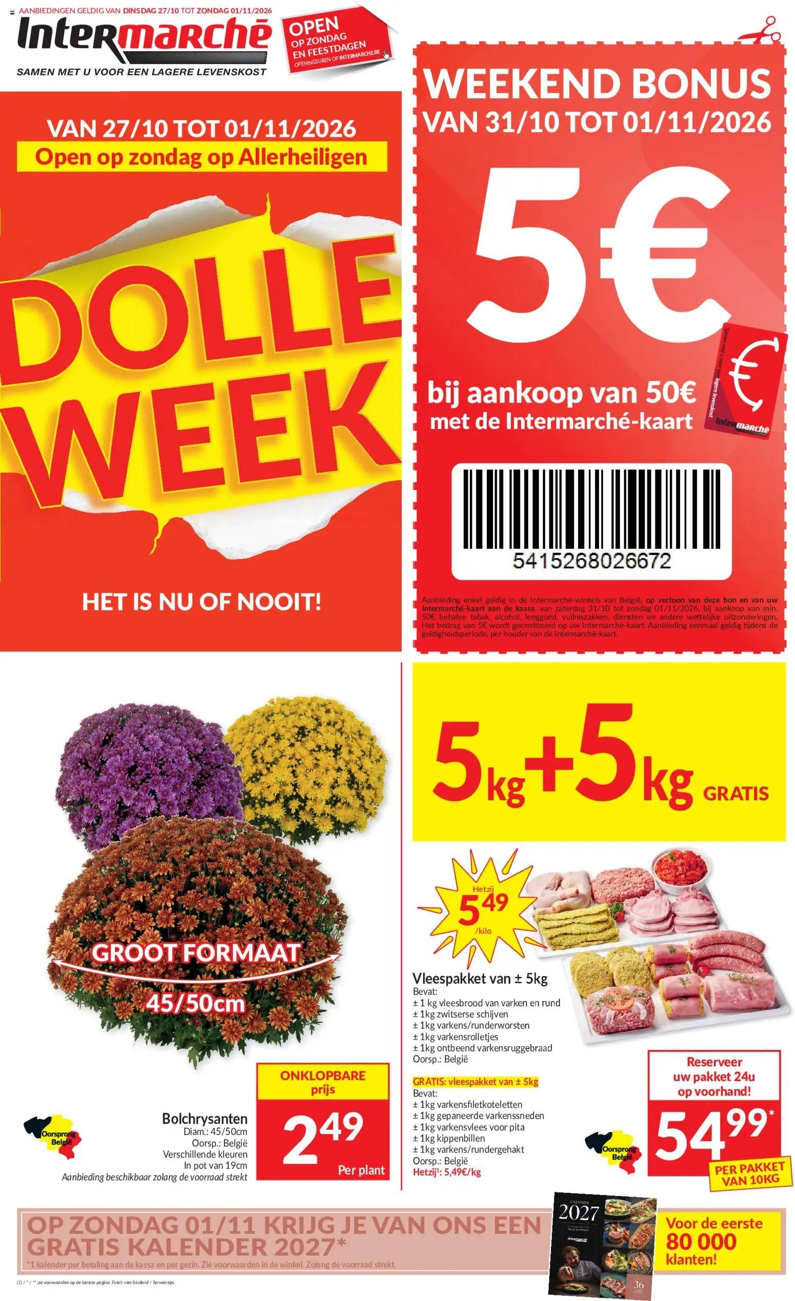 Intermarché folder vanaf 27/10/2026