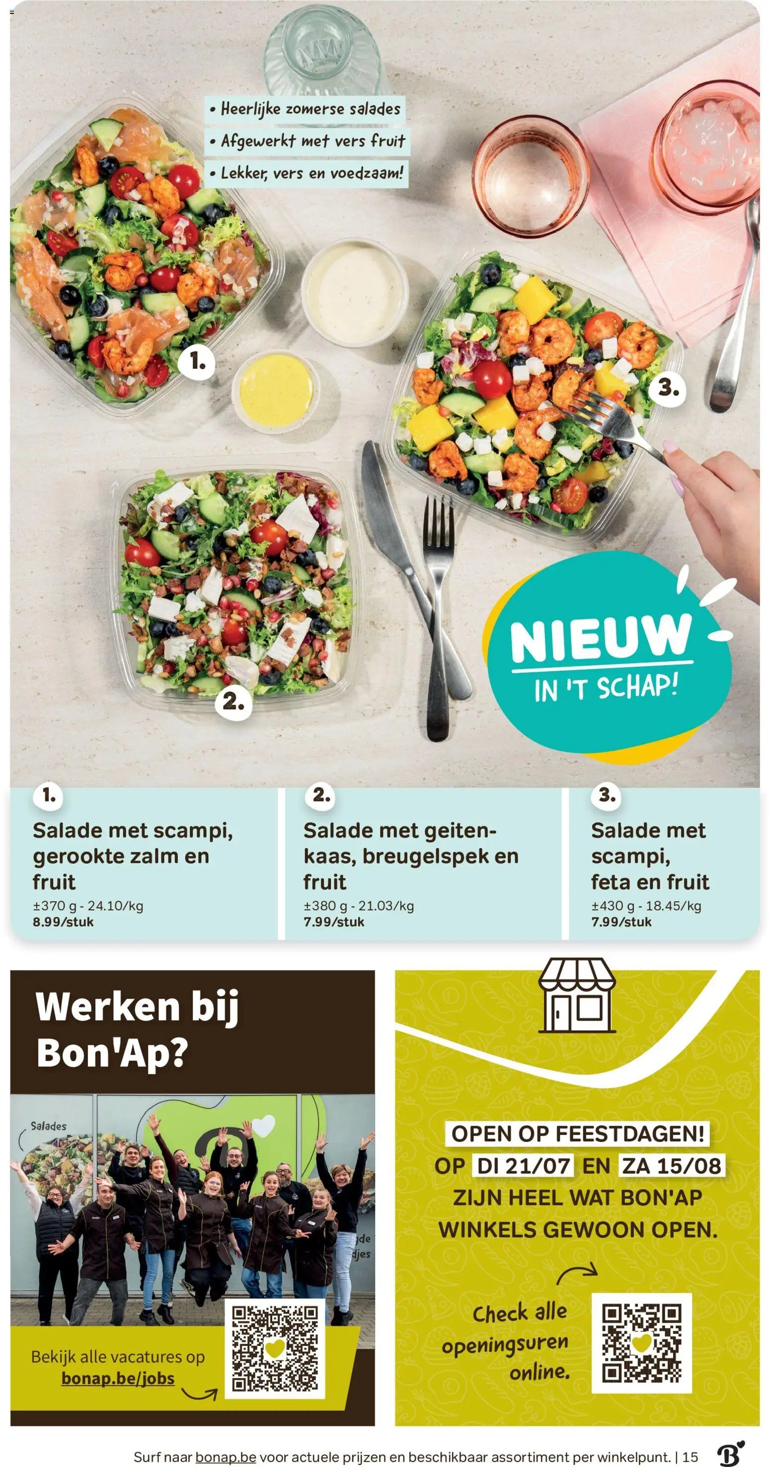 Bon Ap folder van 22.07.2026 Bon Ap Folder/Publicité