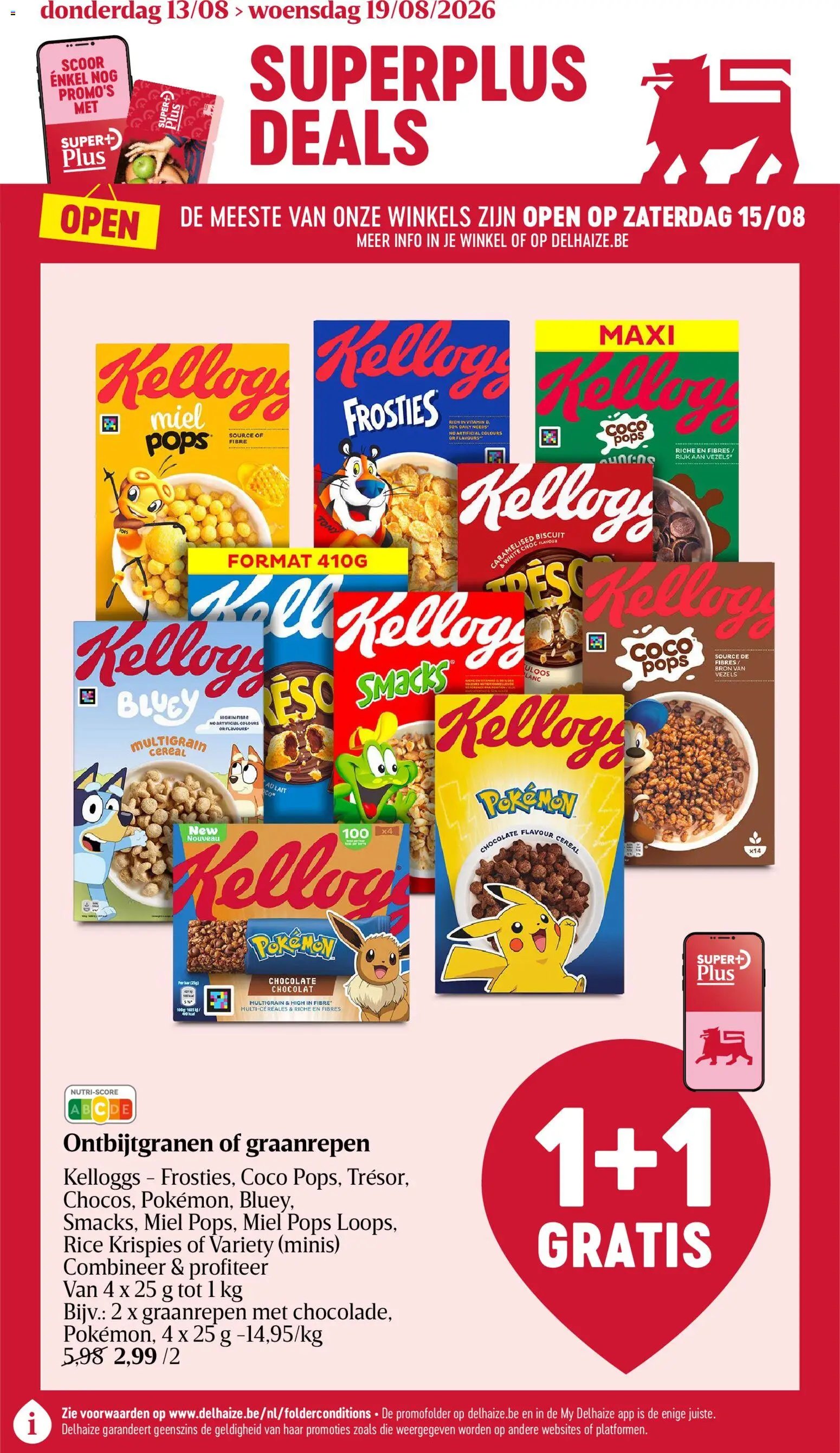 Delhaize folder van 13.08.2026 Delhaize folder week 33