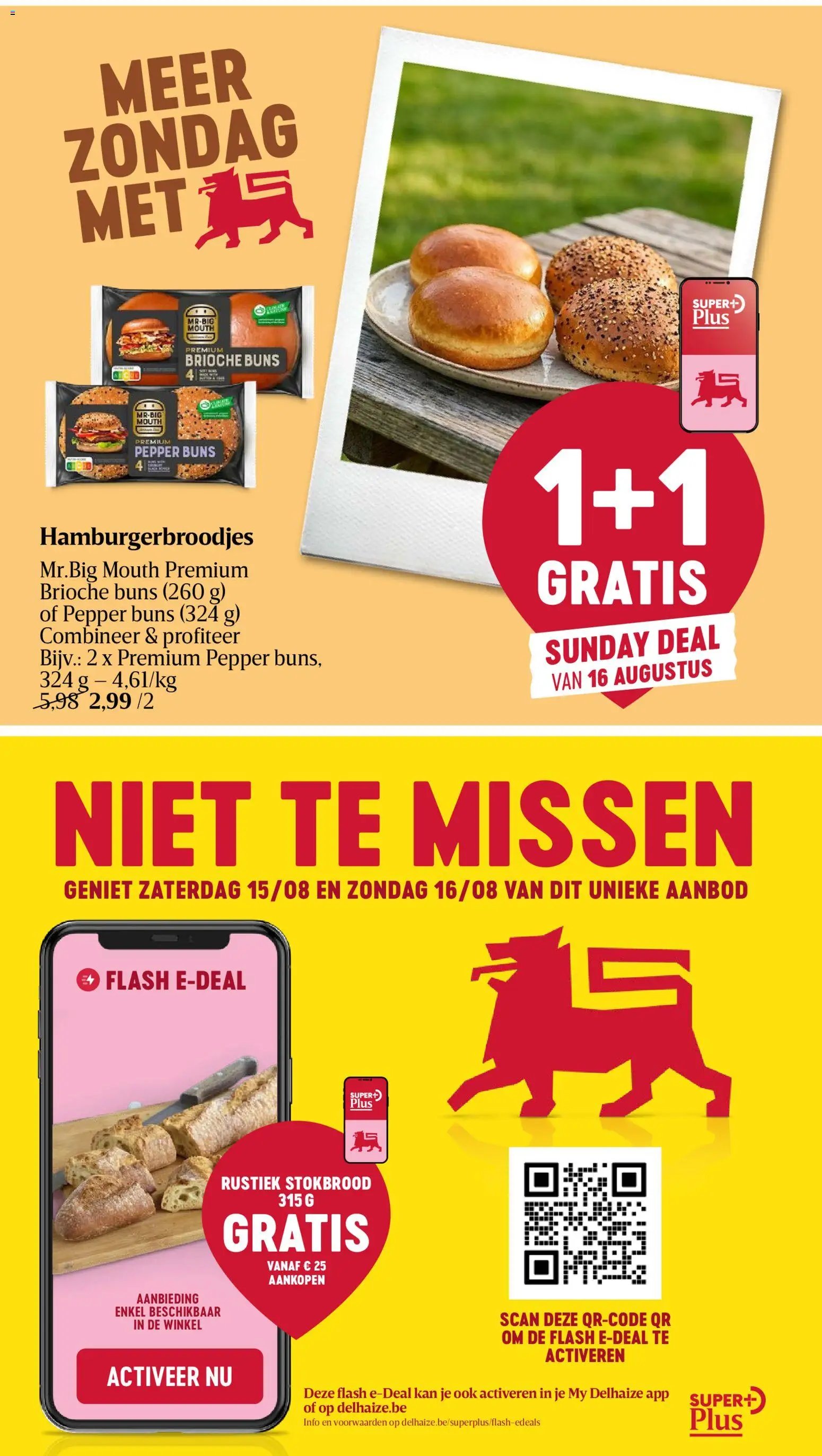 Delhaize folder van 13.08.2026 Delhaize folder week 33