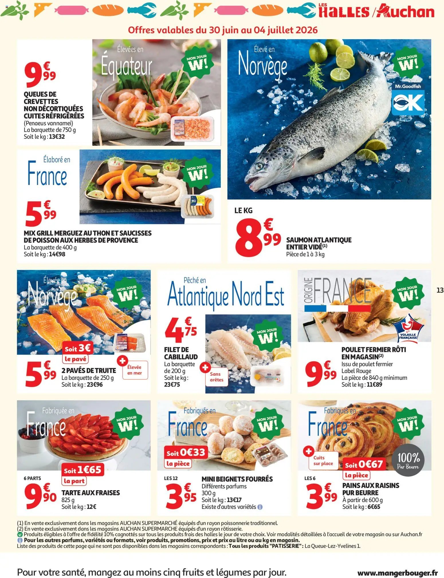 Auchan folder van 30.06.2026 Auchan Barbecue, promos supers