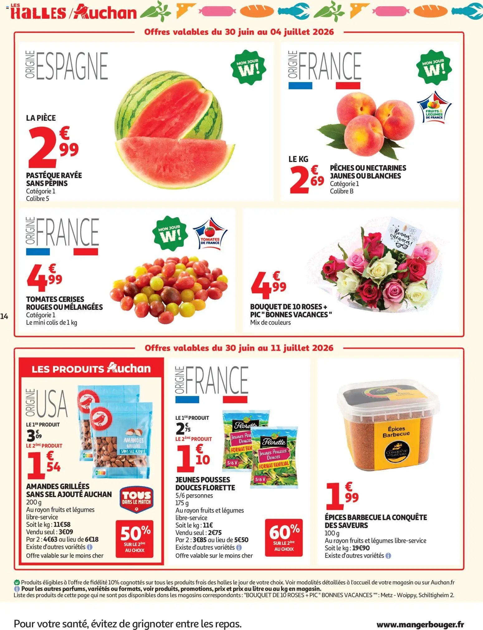 Auchan folder van 30.06.2026 Auchan Barbecue, promos supers