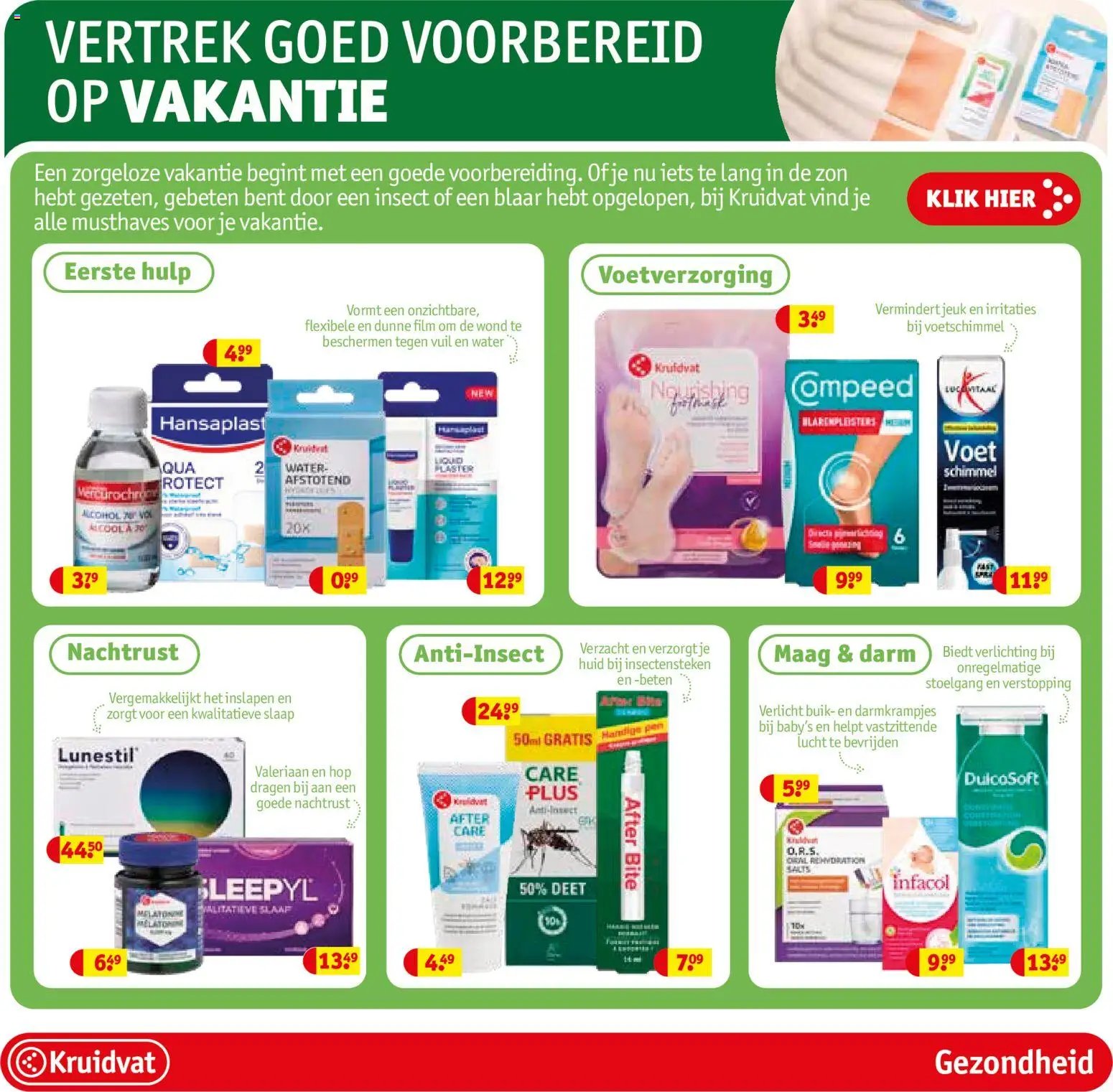 Kruidvat folder van 07.07.2026 Kruidvat Folder week 28