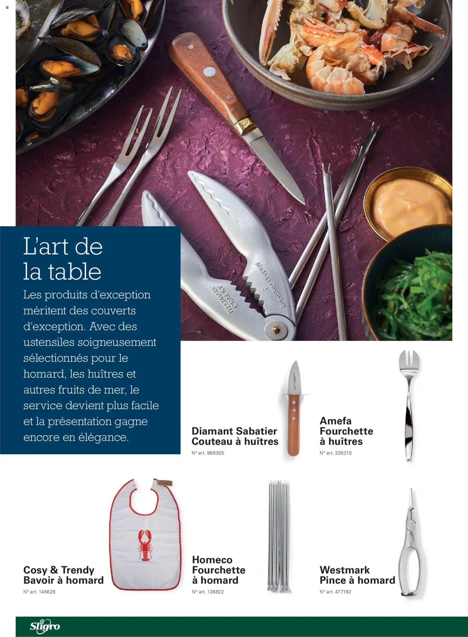 Sligro folder vanaf 29/10/2026