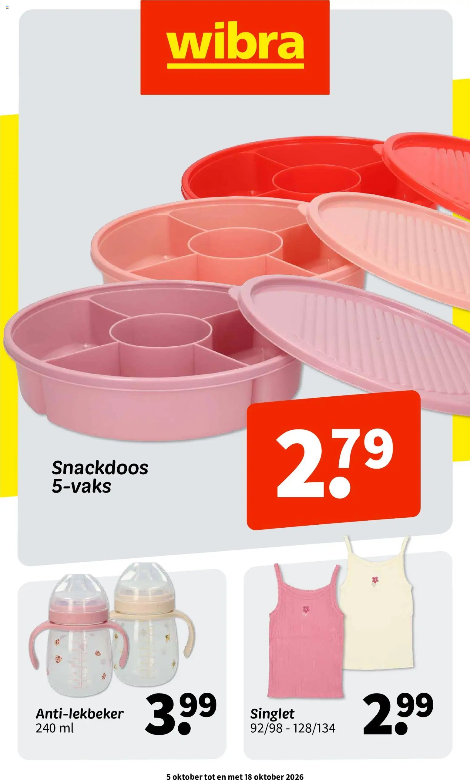 Wibra folder van 05.10.2026 Wibra Folder