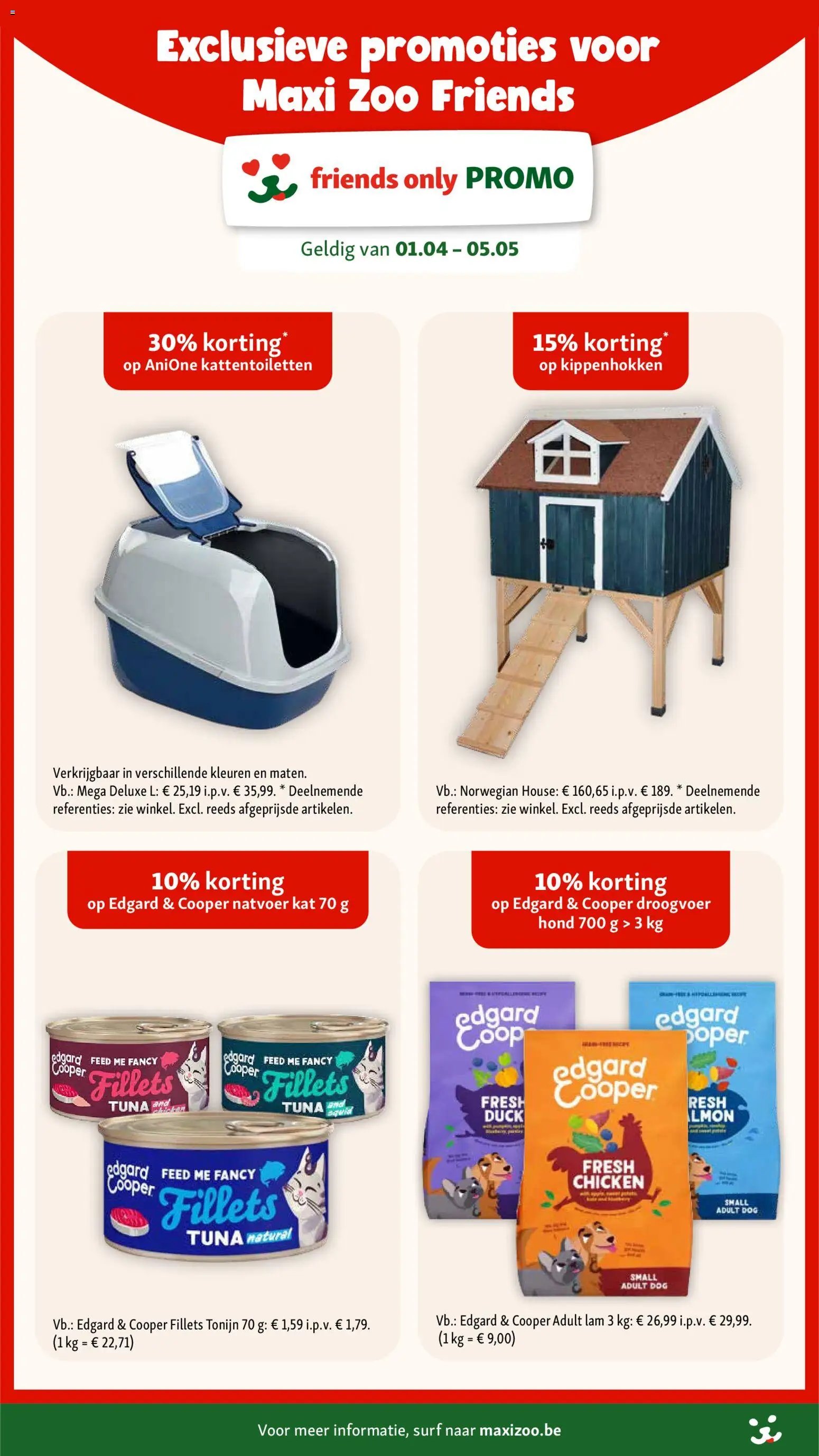 Maxi Zoo folder van 01.04.2026 Maxi Zoo Folder (2026-04-01 - 2026-05-05)