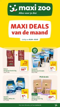 Maxi Zoo folder van 01.04.2026 Maxi Zoo Folder
