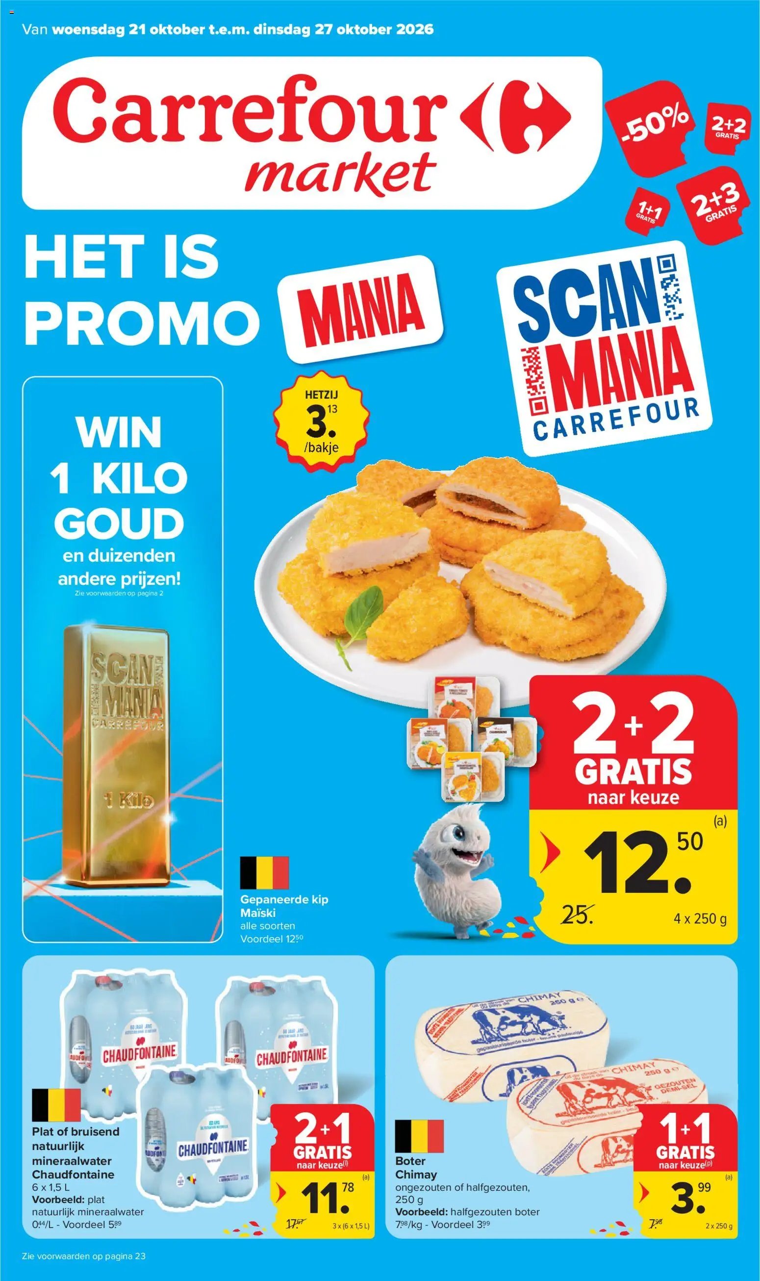 Carrefour market folder vanaf 21/10/2026