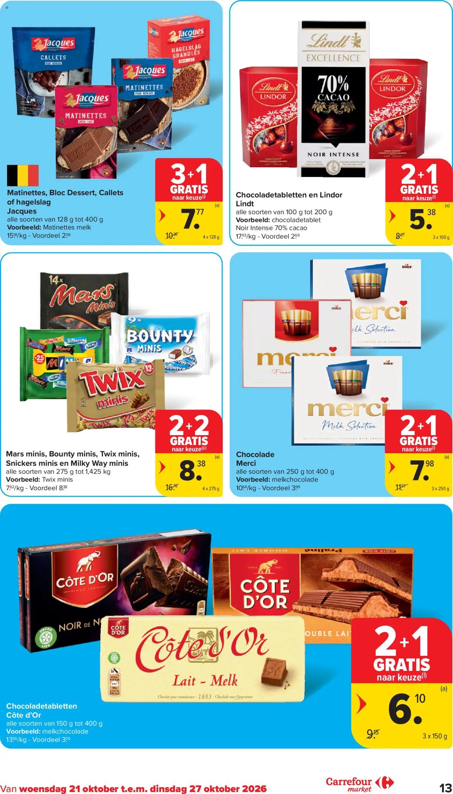 Carrefour market folder vanaf 21/10/2026
