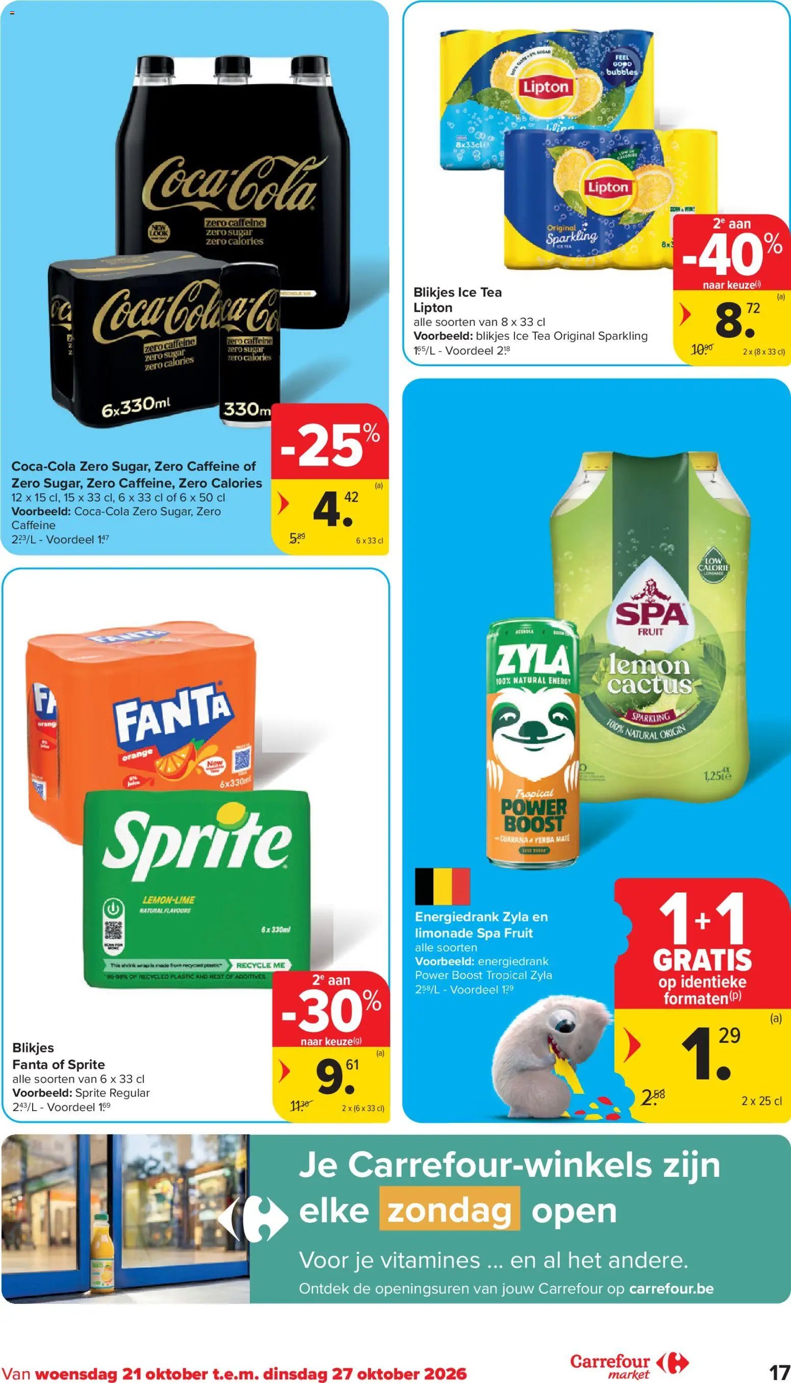 Carrefour market folder vanaf 21/10/2026