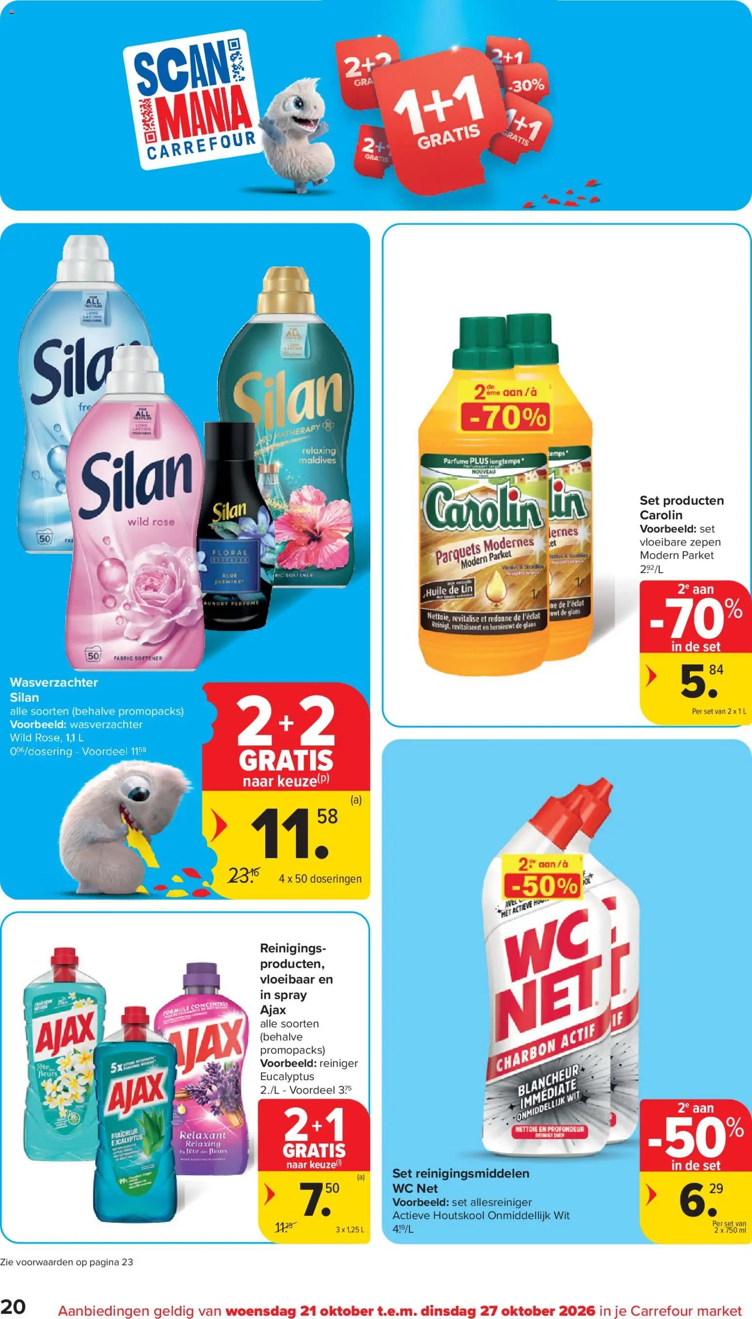 Carrefour market folder vanaf 21/10/2026