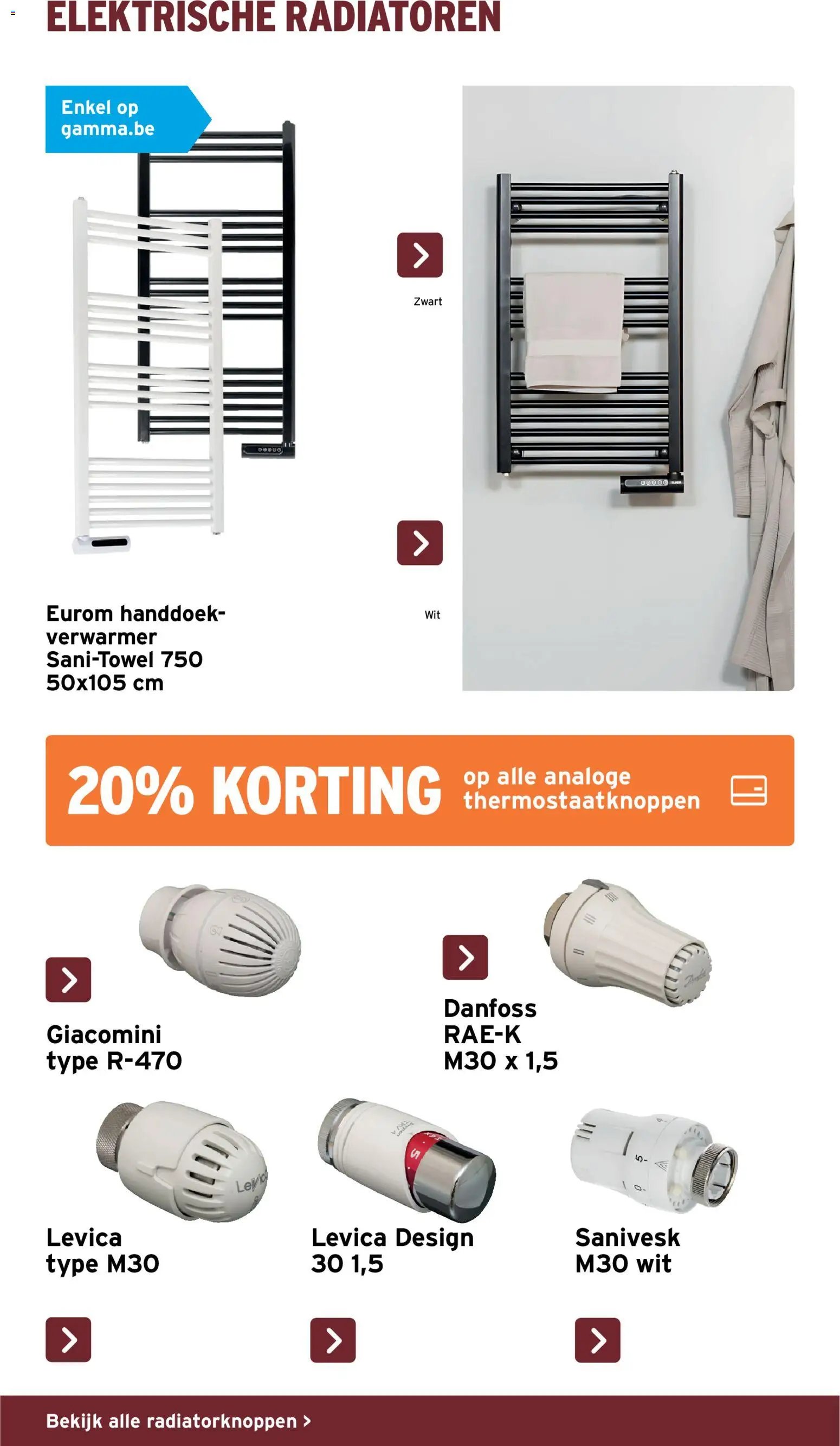 GAMMA folder van 16.09.2026 GAMMA Verwarmingspecial